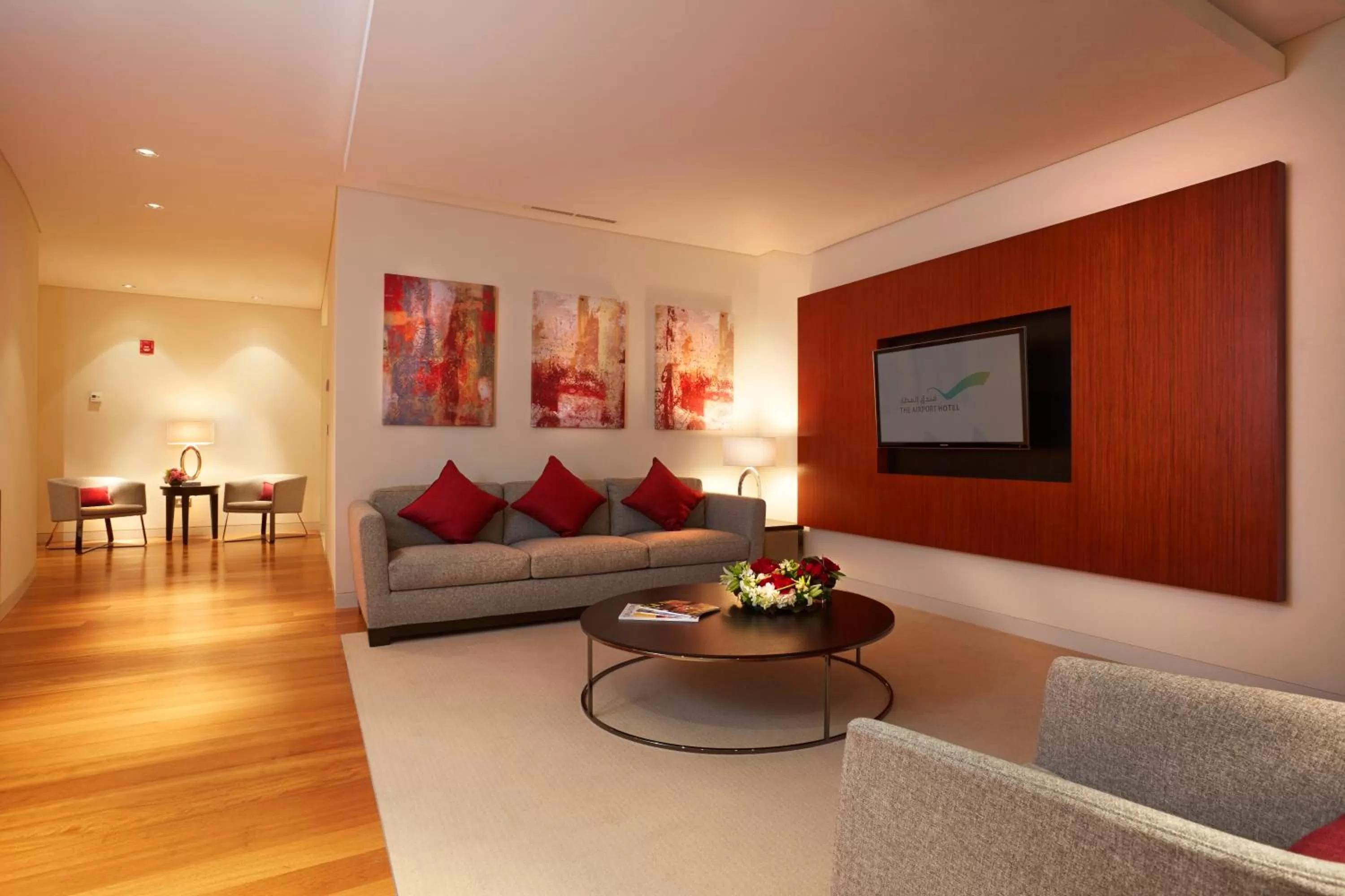 Living room in Oryx Airport Hotel -Transit Only