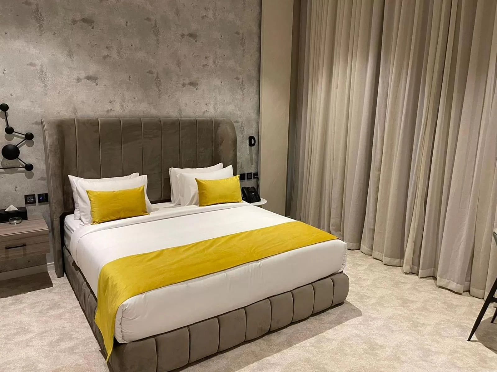Bedroom, Bed in Voyage Residence فوياج ريسيدنس للشقق المخدومة