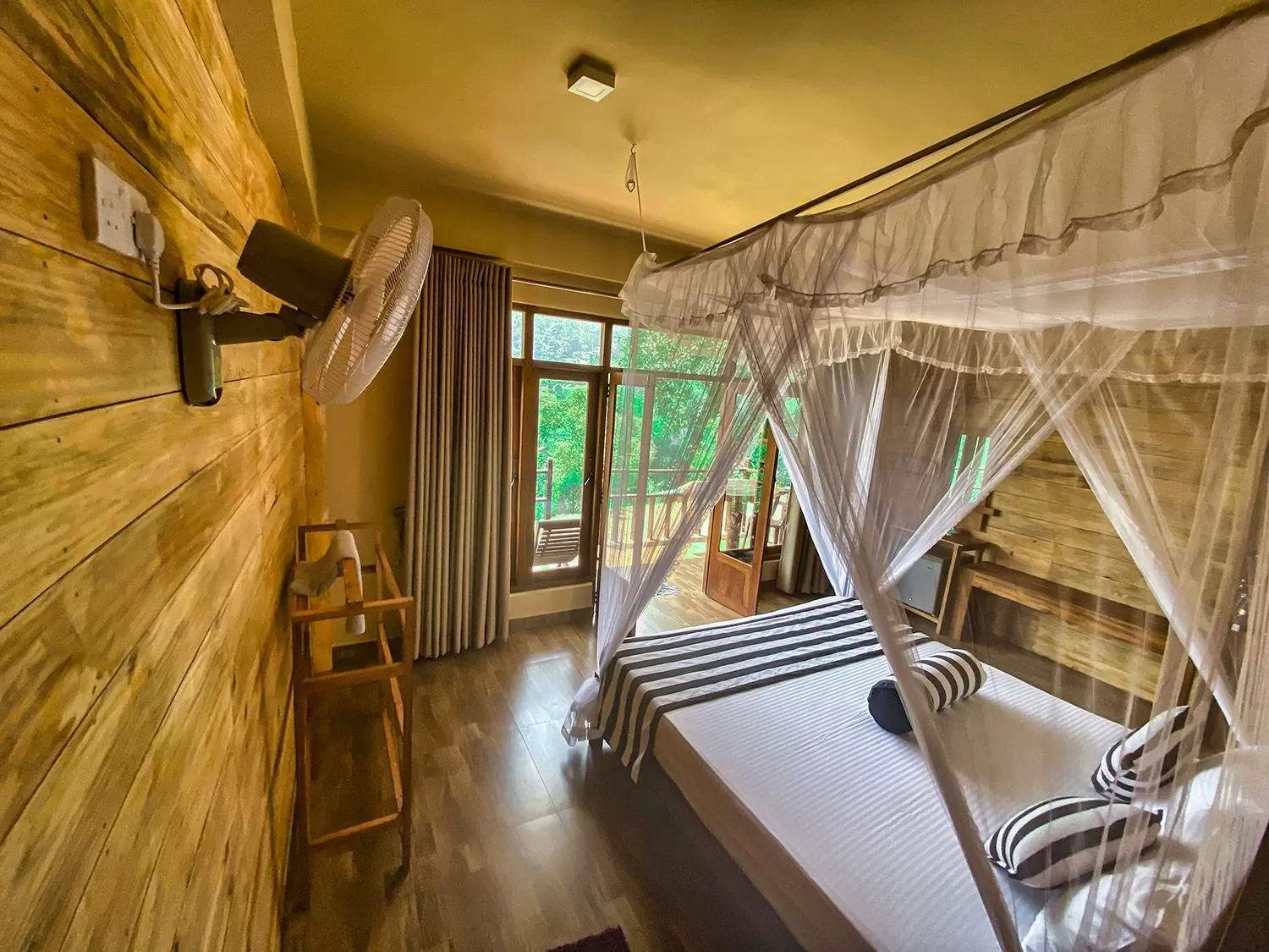 Bedroom, Bed in Ella 100 View Cottage