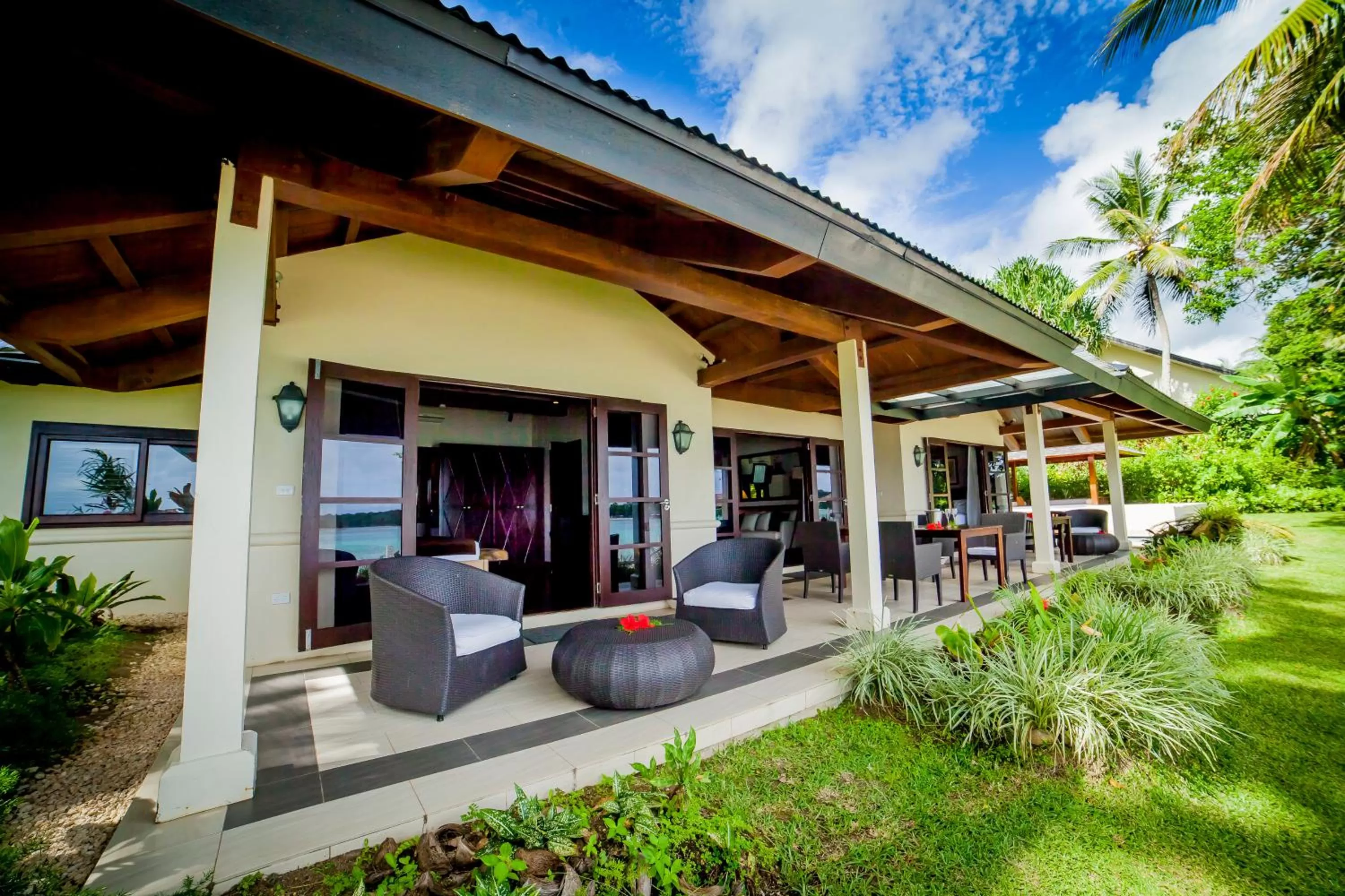 Balcony/Terrace in Warwick Le Lagon Resort & Spa, Vanuatu