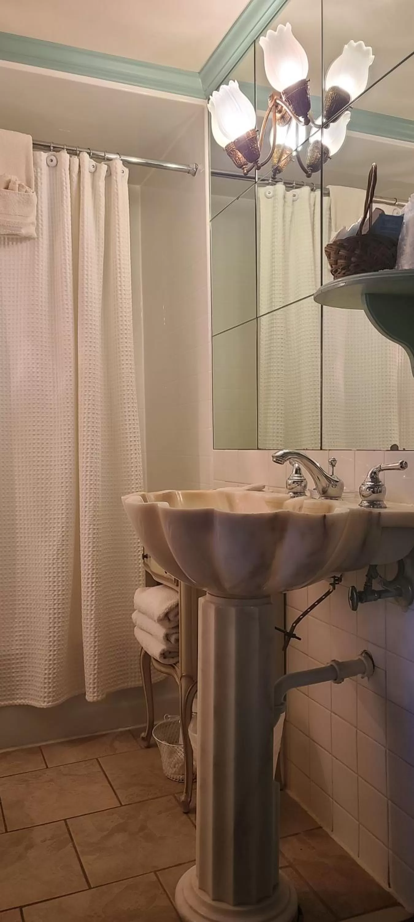 Bathroom in Lowell Inn