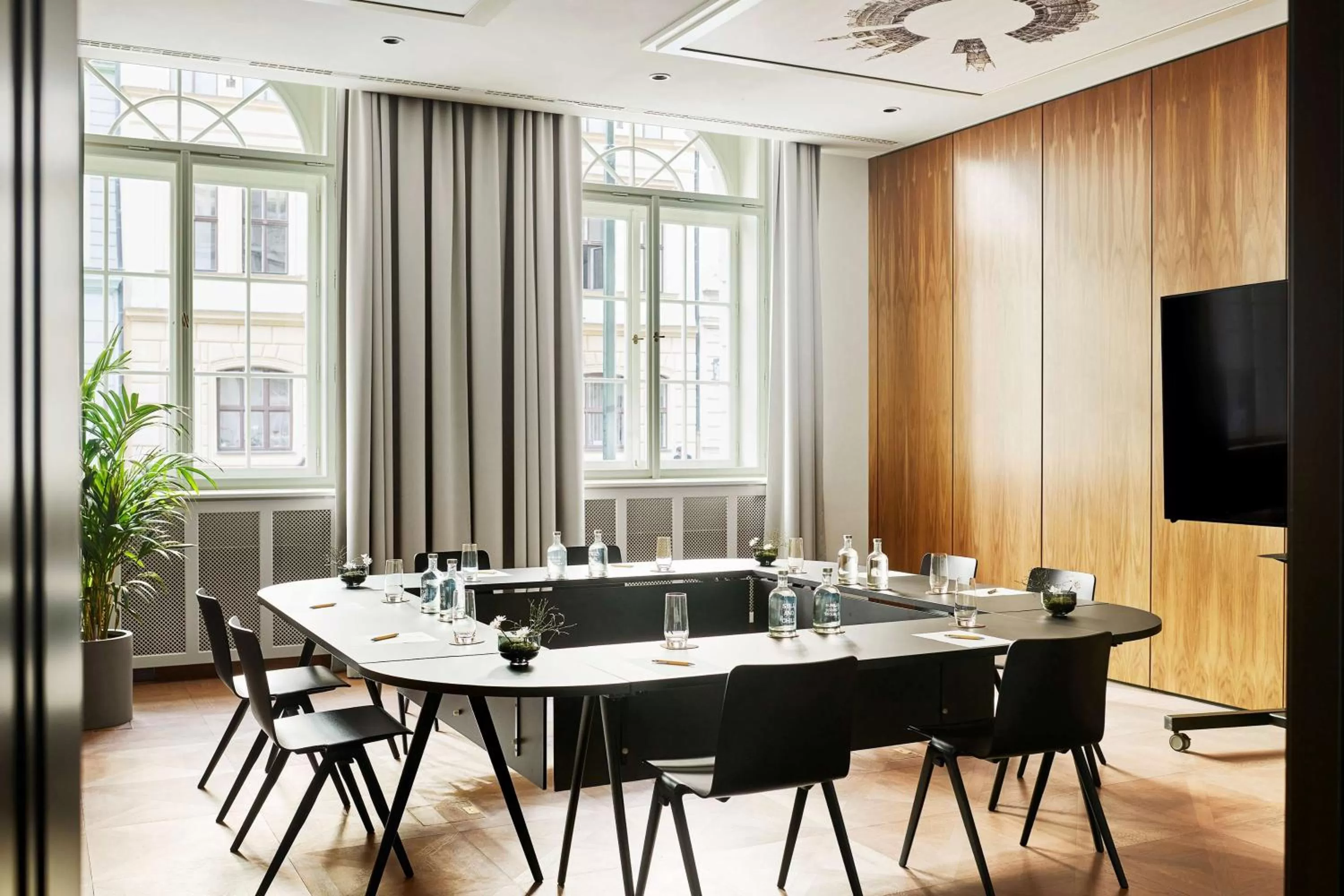 Meeting/conference room in Andaz Prague, By Hyatt