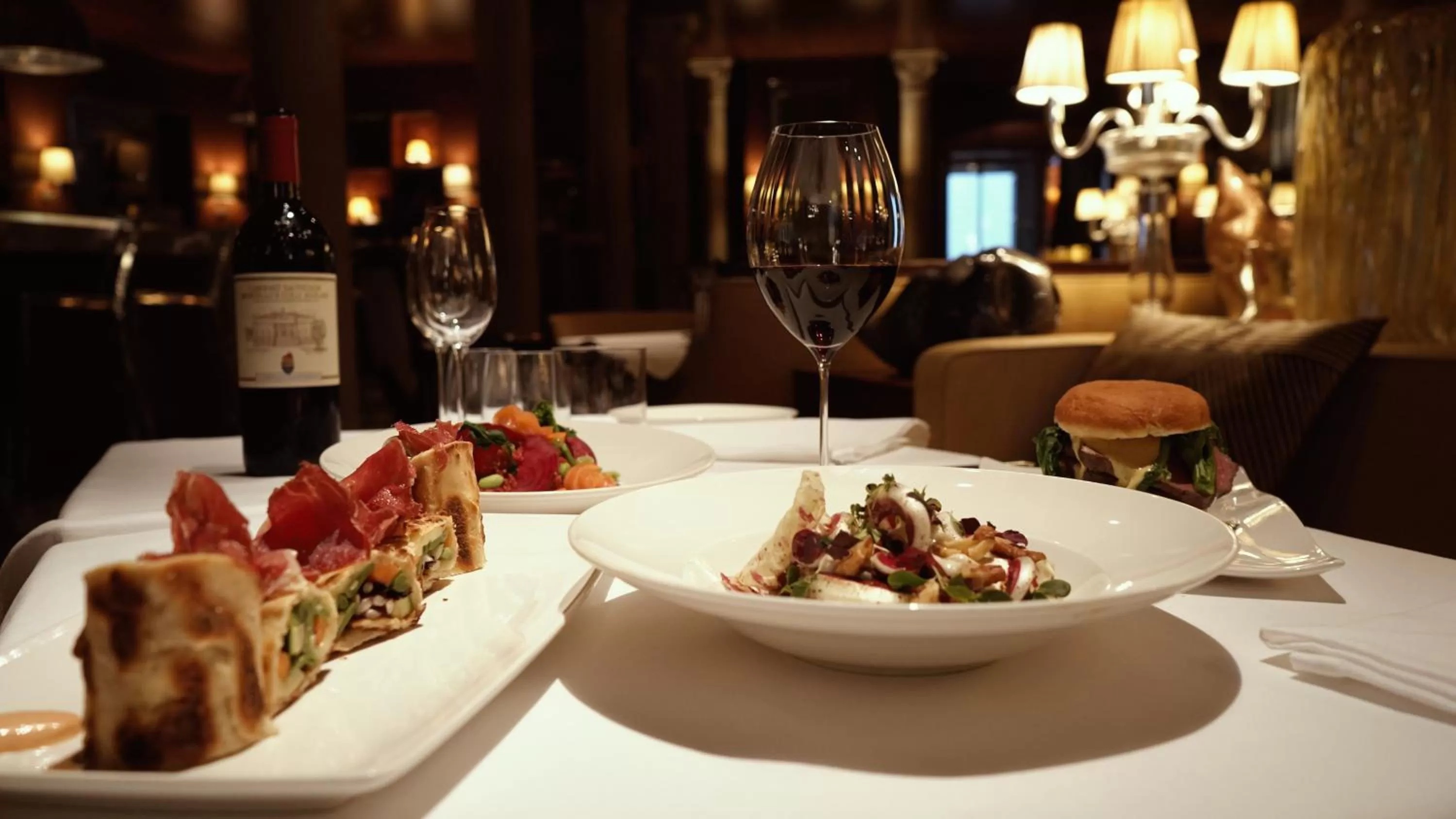 Food and drinks in Hotel Palazzina Grassi