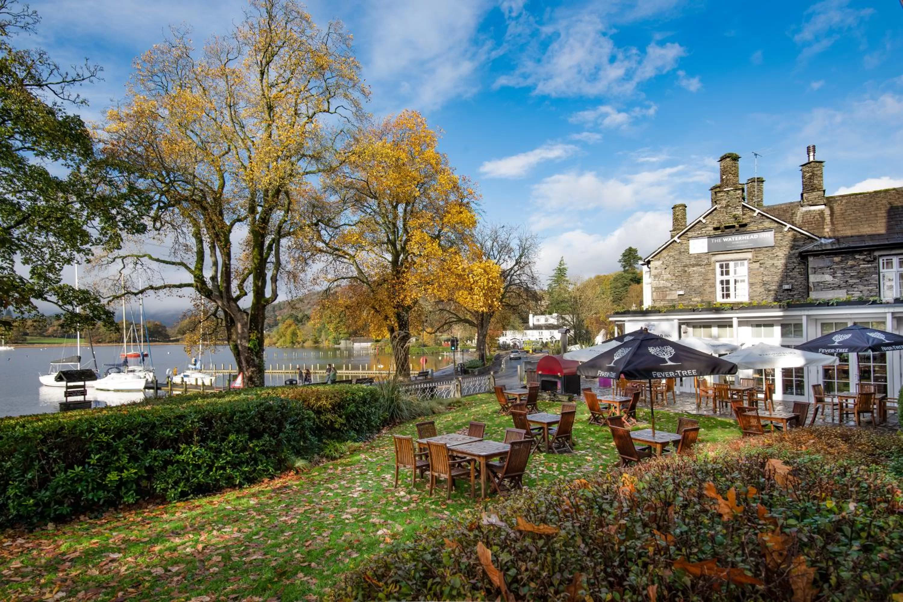Balcony/Terrace in The Waterhead Inn- The Inn Collection Group