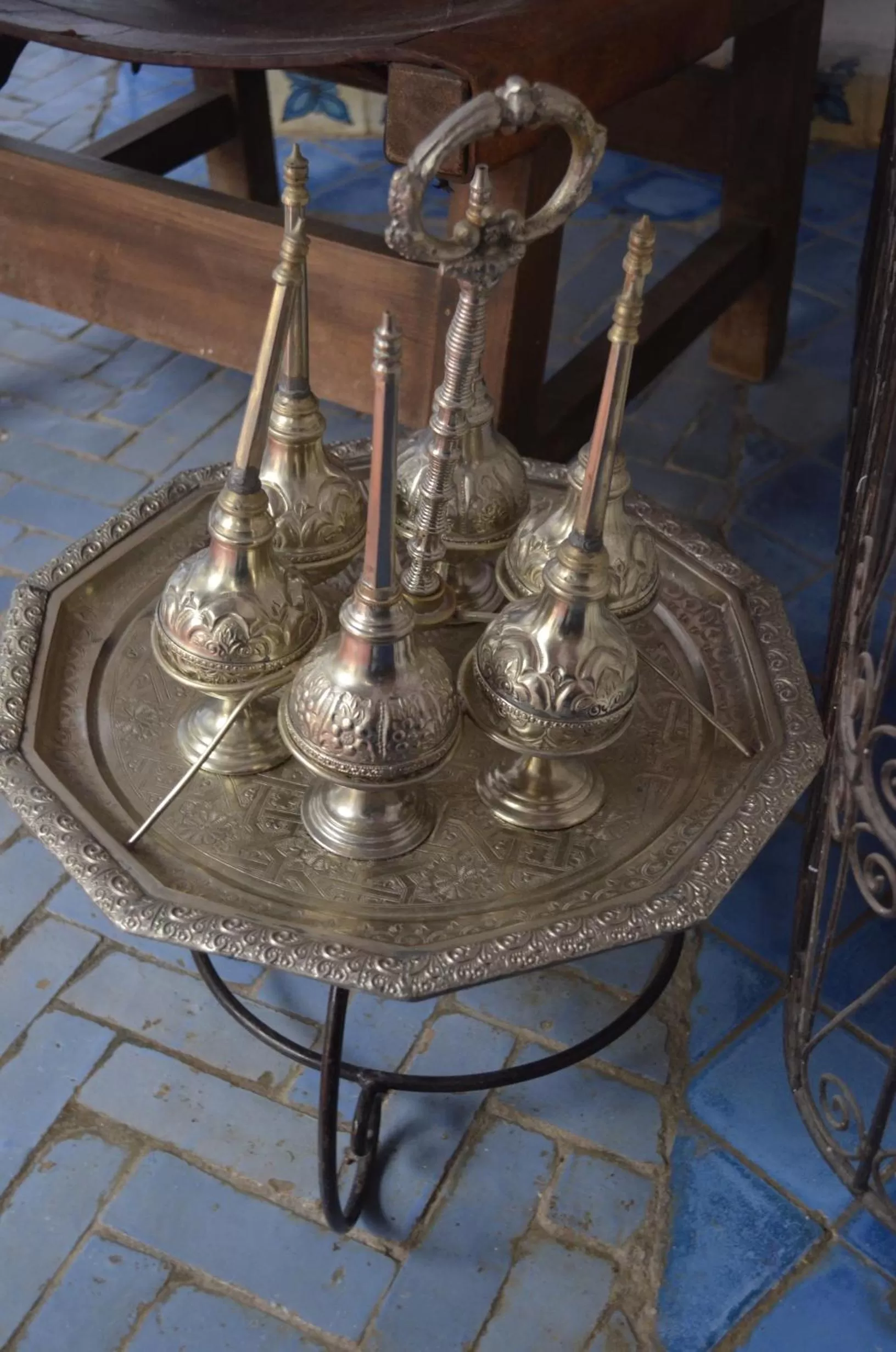 Decorative detail in Dar Meziana