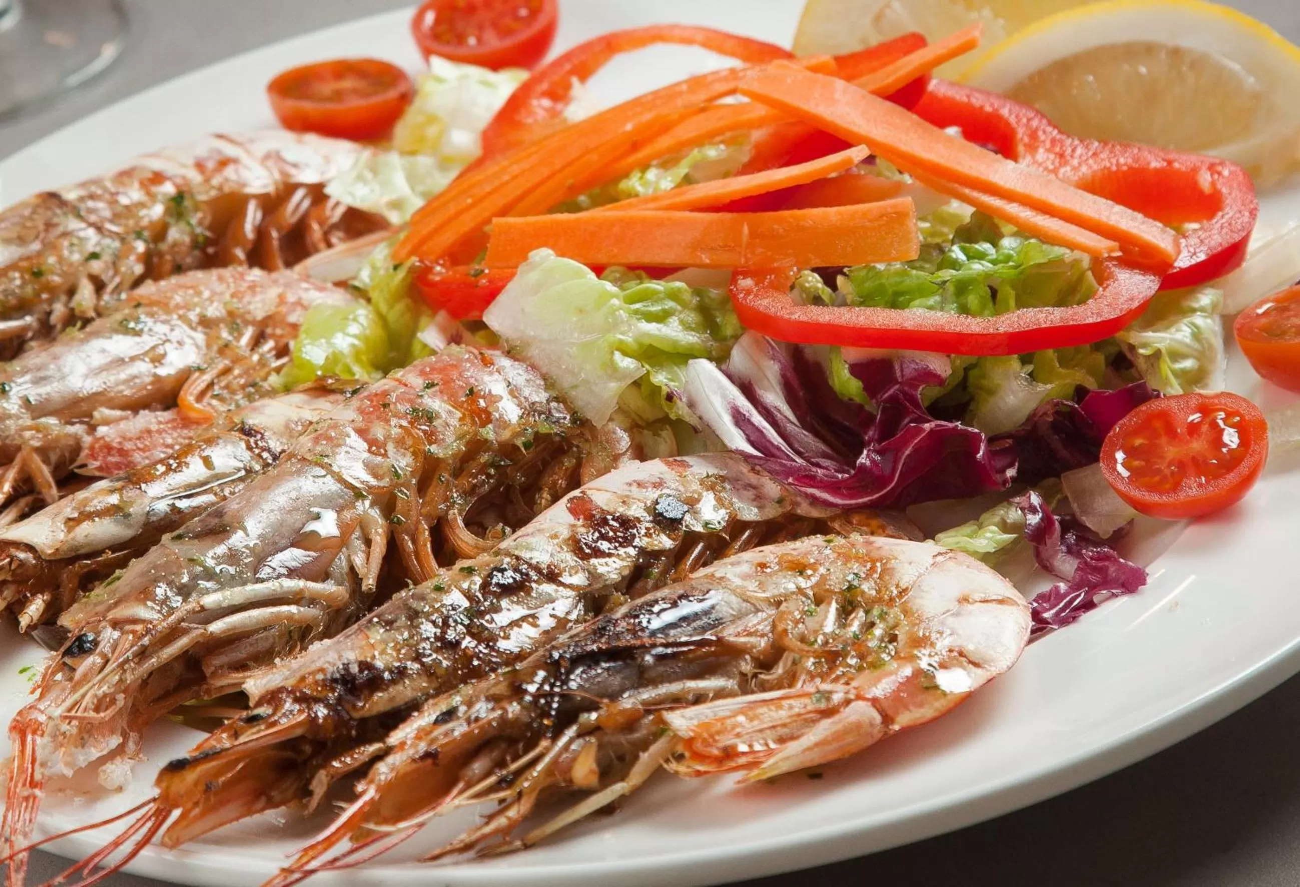 Food in Hotel Restaurant Les Brases