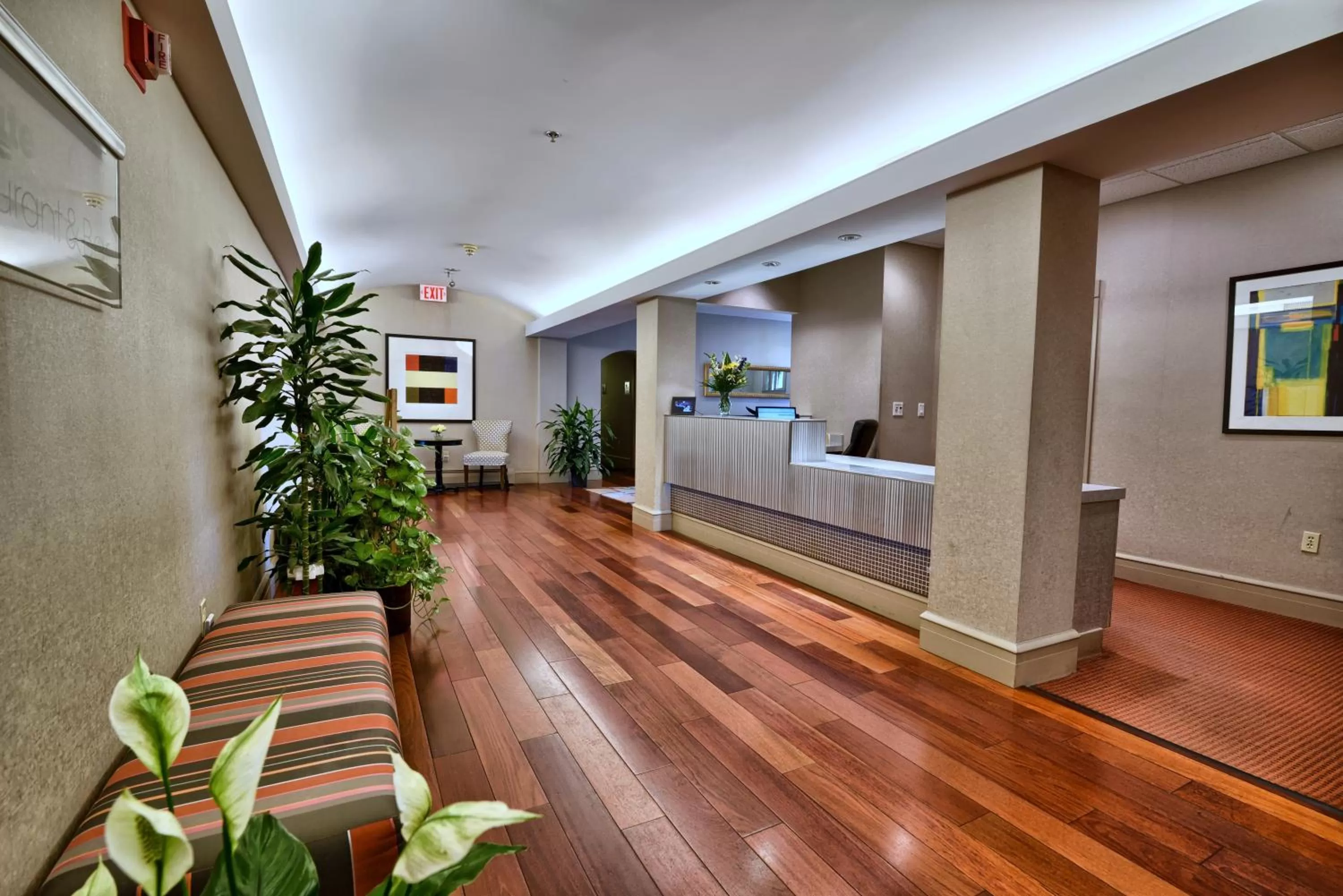 Lobby or reception in The Centennial Hotel