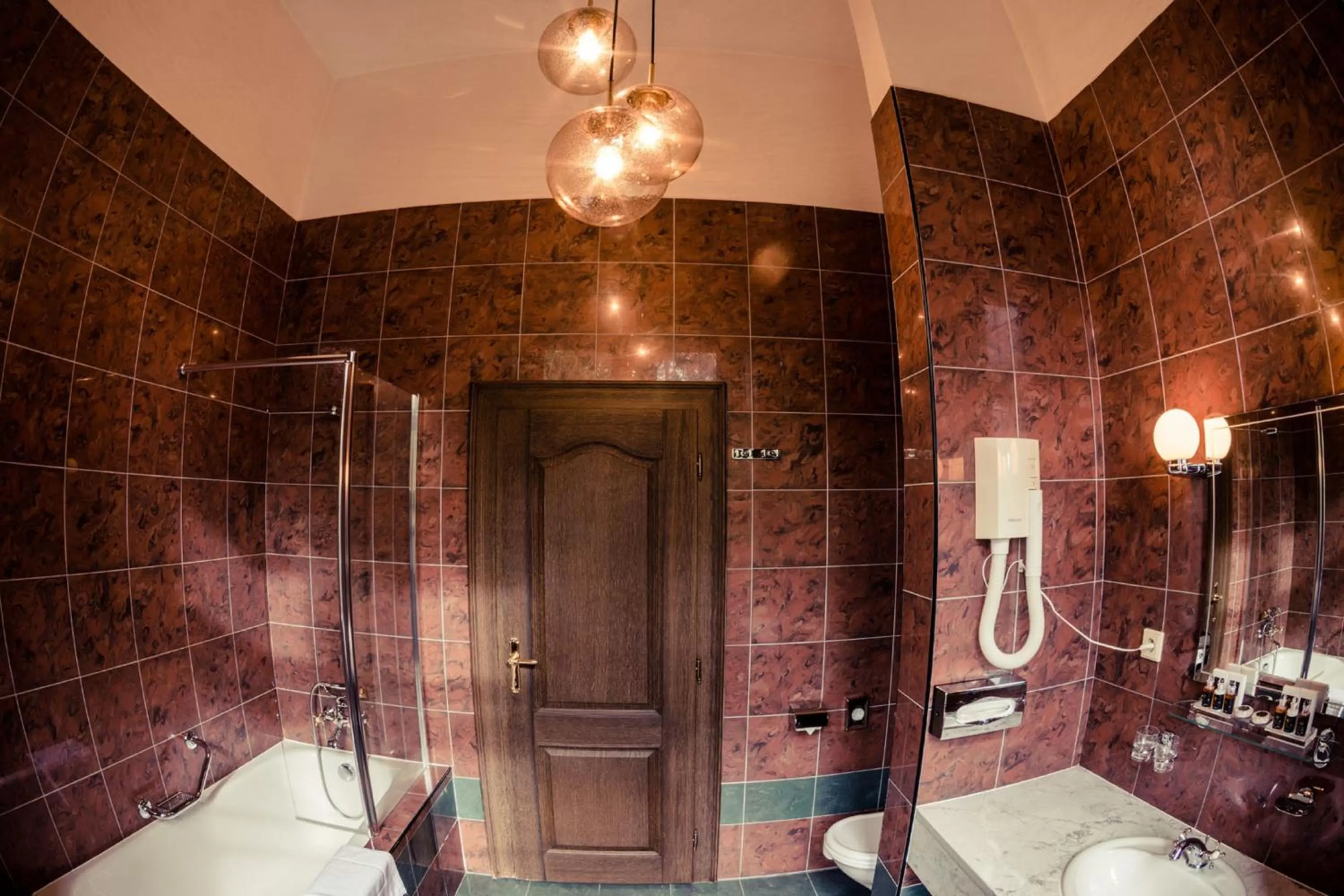 Bathroom in Hotel Štekl