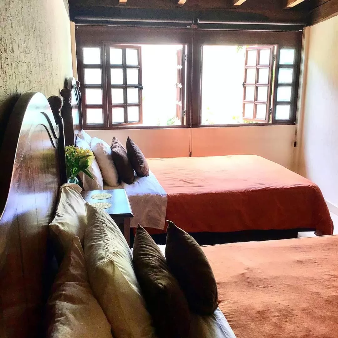 Bed in Bed and Breakfast Pecarí