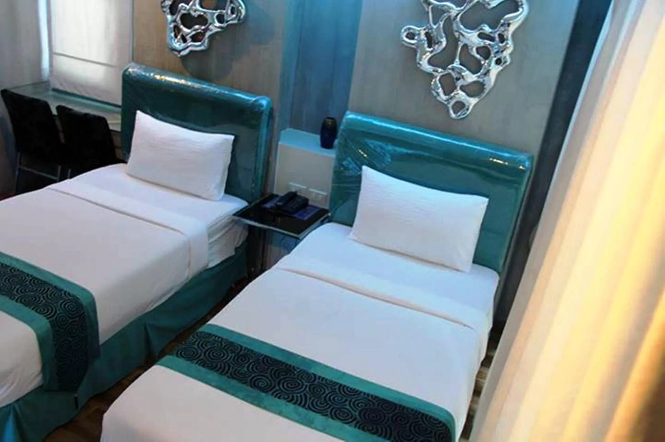 Bed in Blutique Hotel