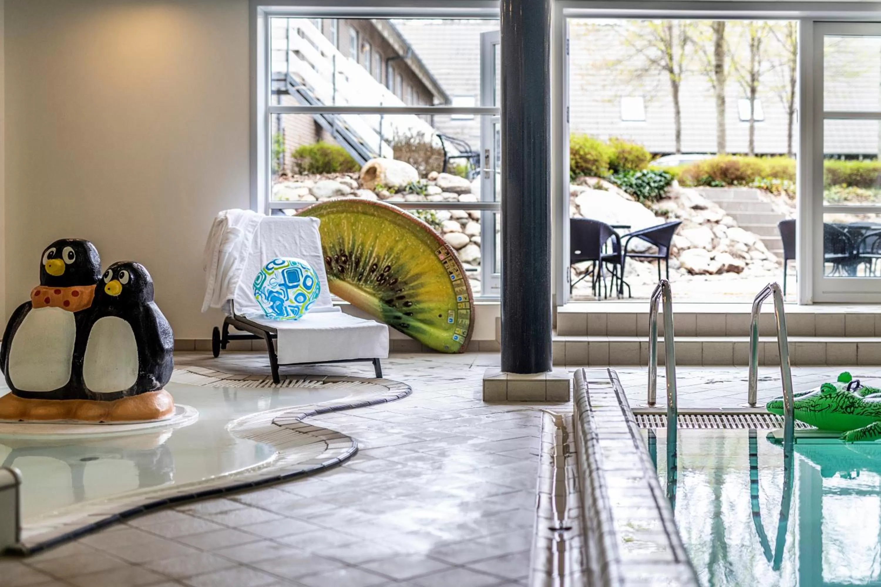 Swimming pool in The Lodge Billund