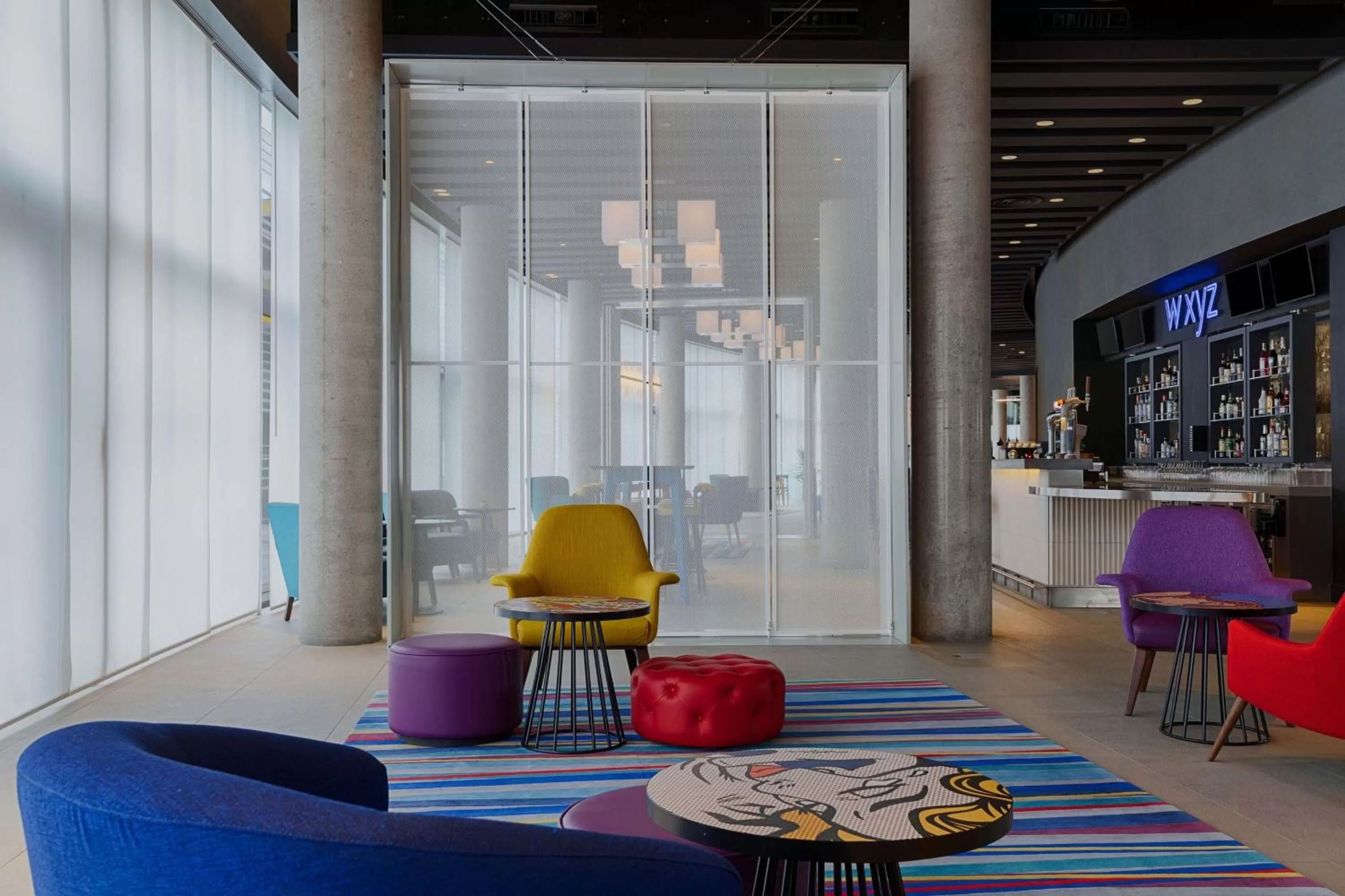 Lounge or bar in Aloft London Excel