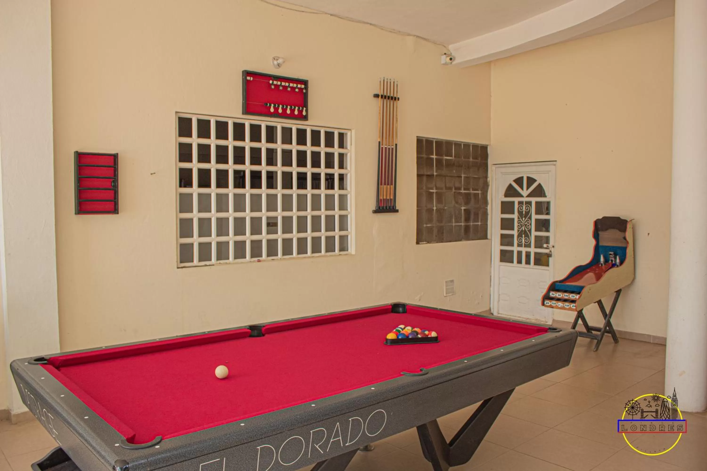 Billiard in Hotel Finca Londres