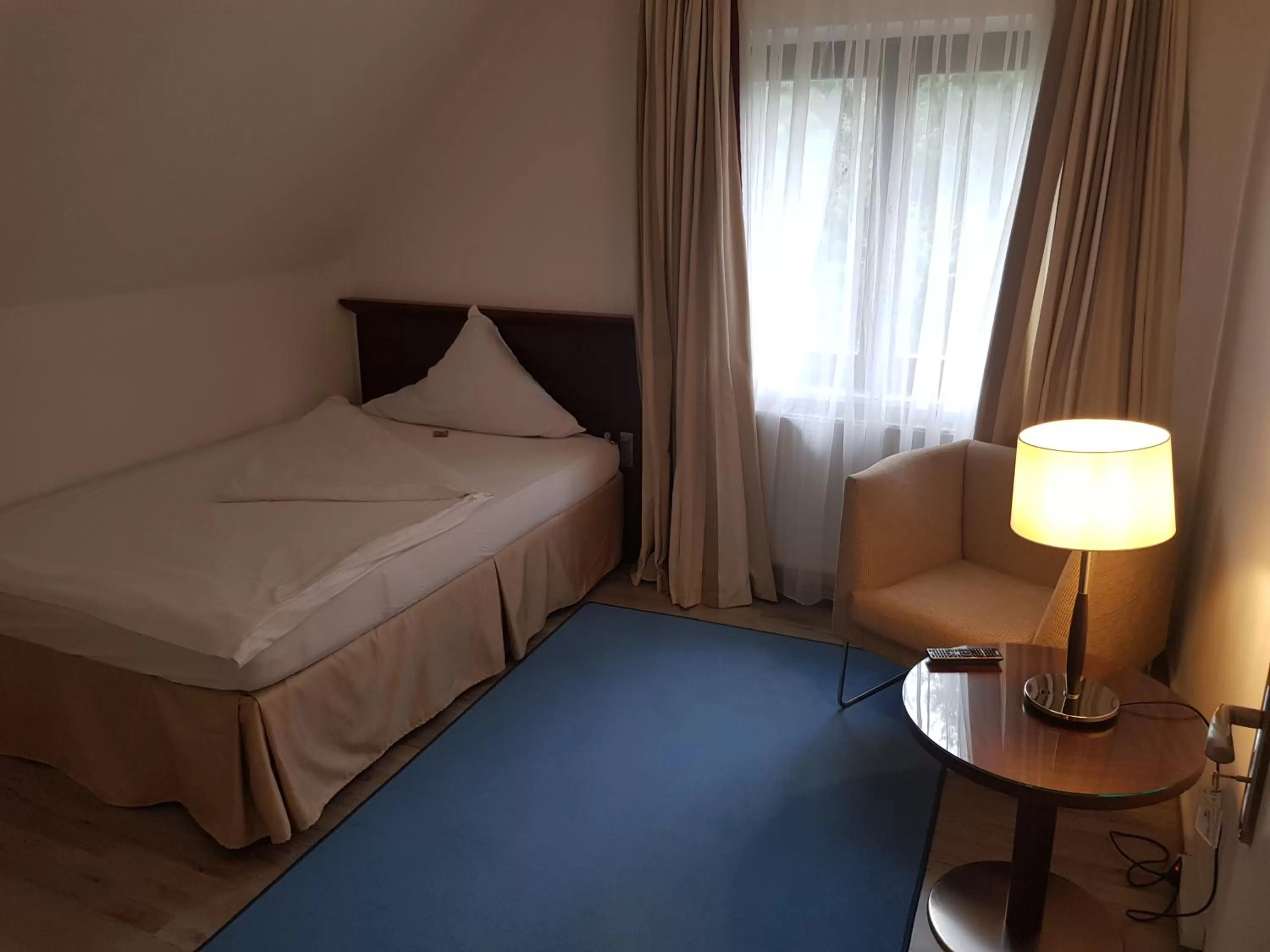 Bed in Hotel Pension Blüchersruh