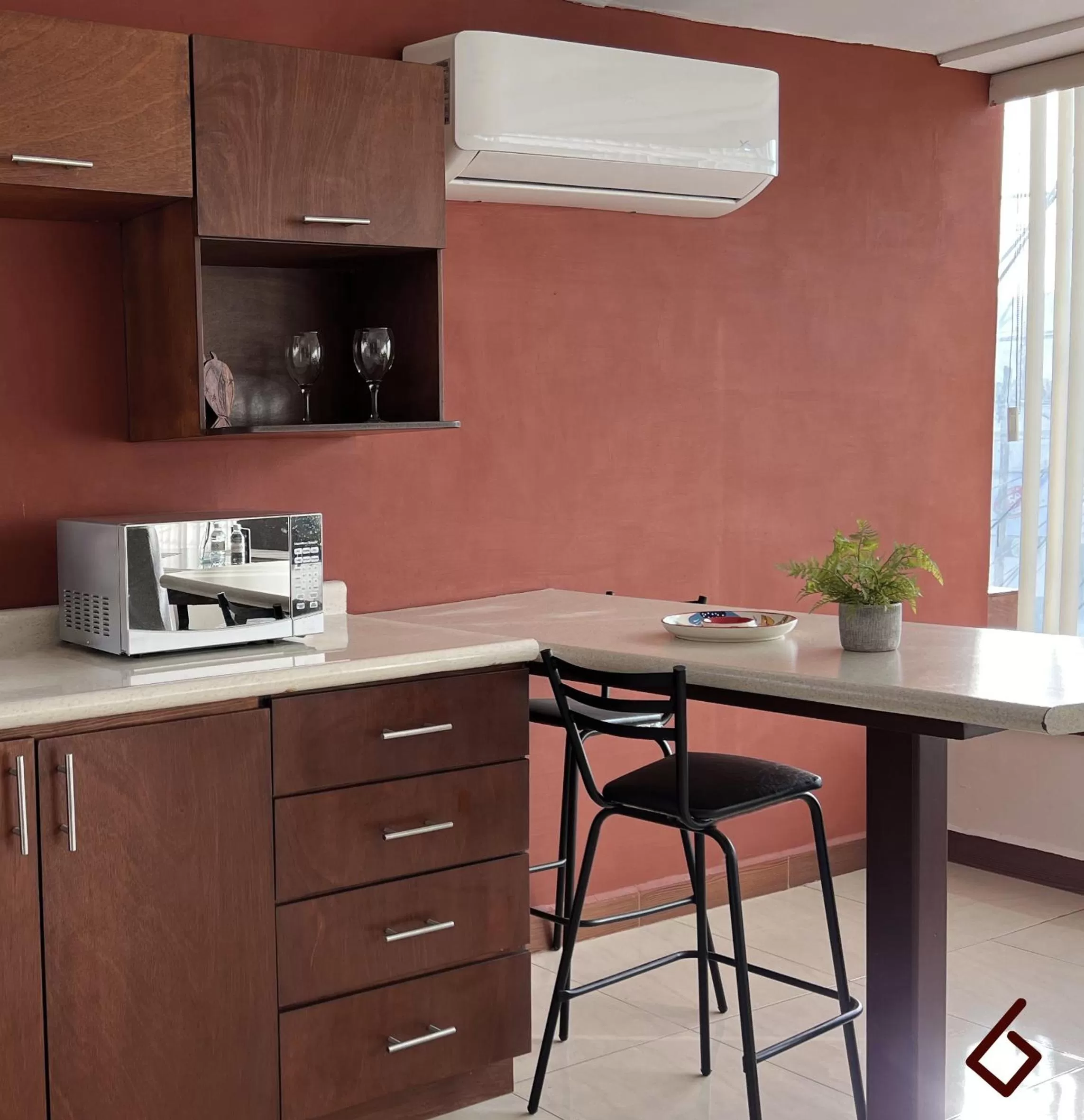 Kitchen/Kitchenette in Departamentos Bonsai