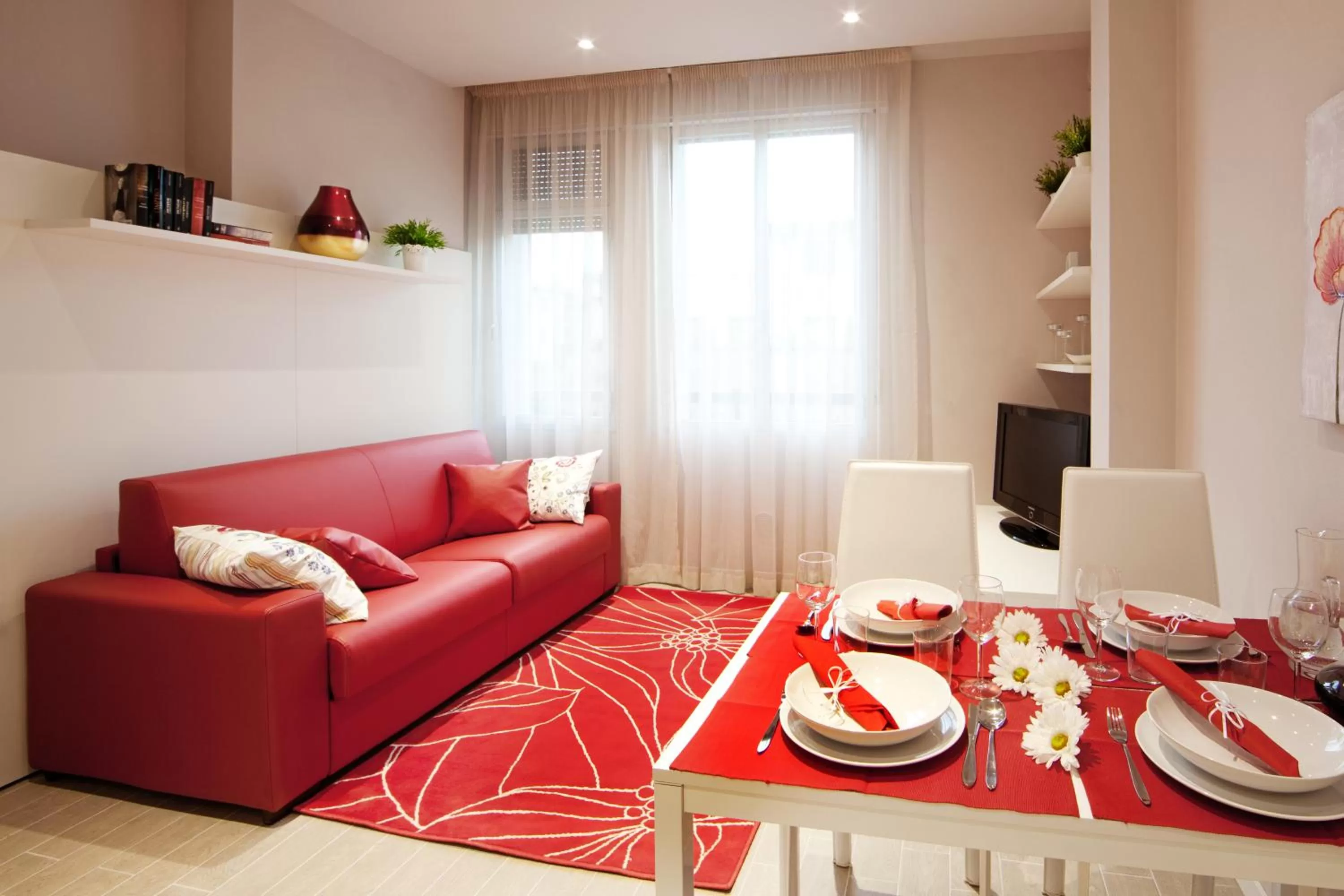 Coffee/tea facilities in La Farina Apartments