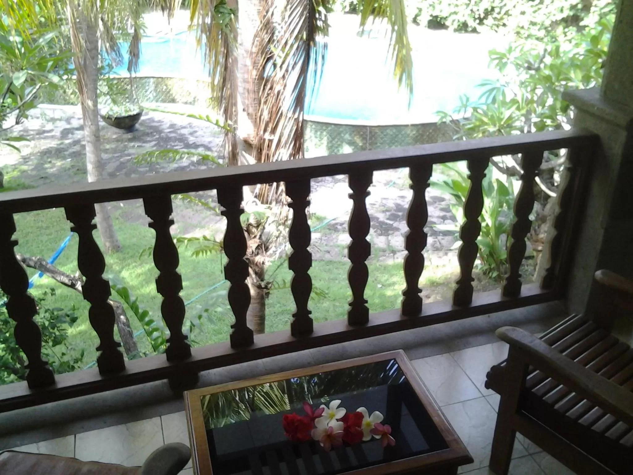 Balcony/Terrace in Nirwana Sea Side Cottages