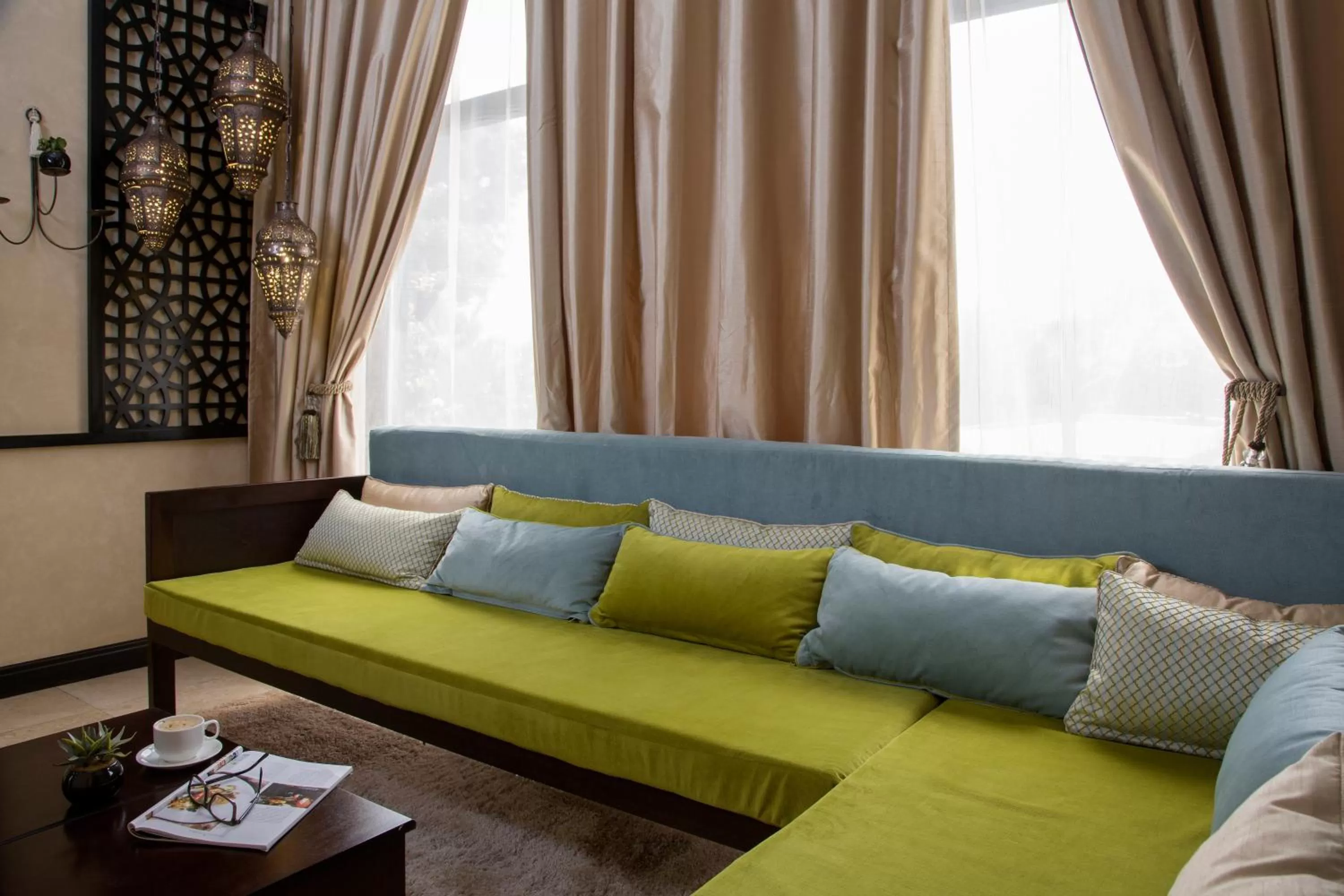 Living room in Villa Monticello Boutique Hotel