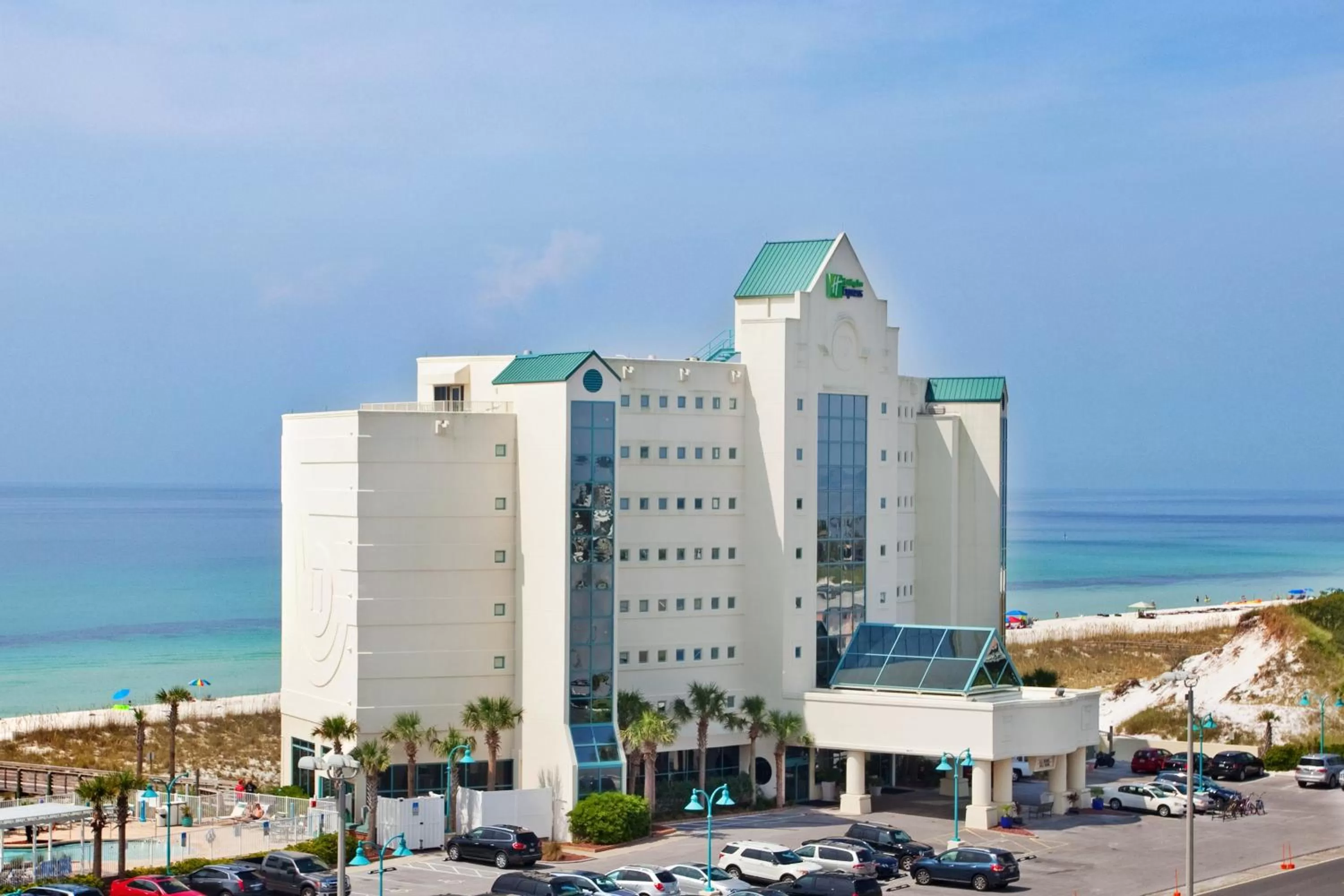 Property building in Holiday Inn Express Pensacola Beach by IHG