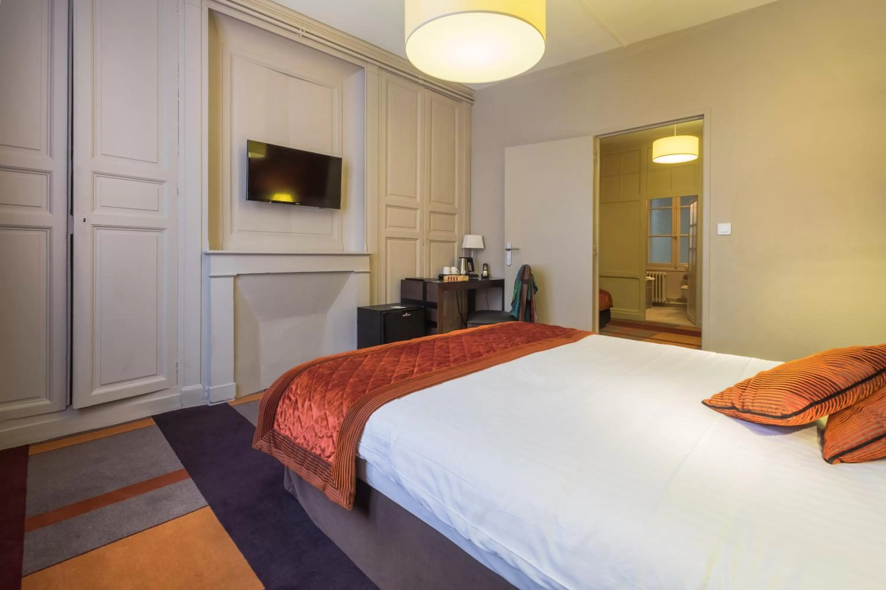 Bedroom, Bed in Hotel Bellevue