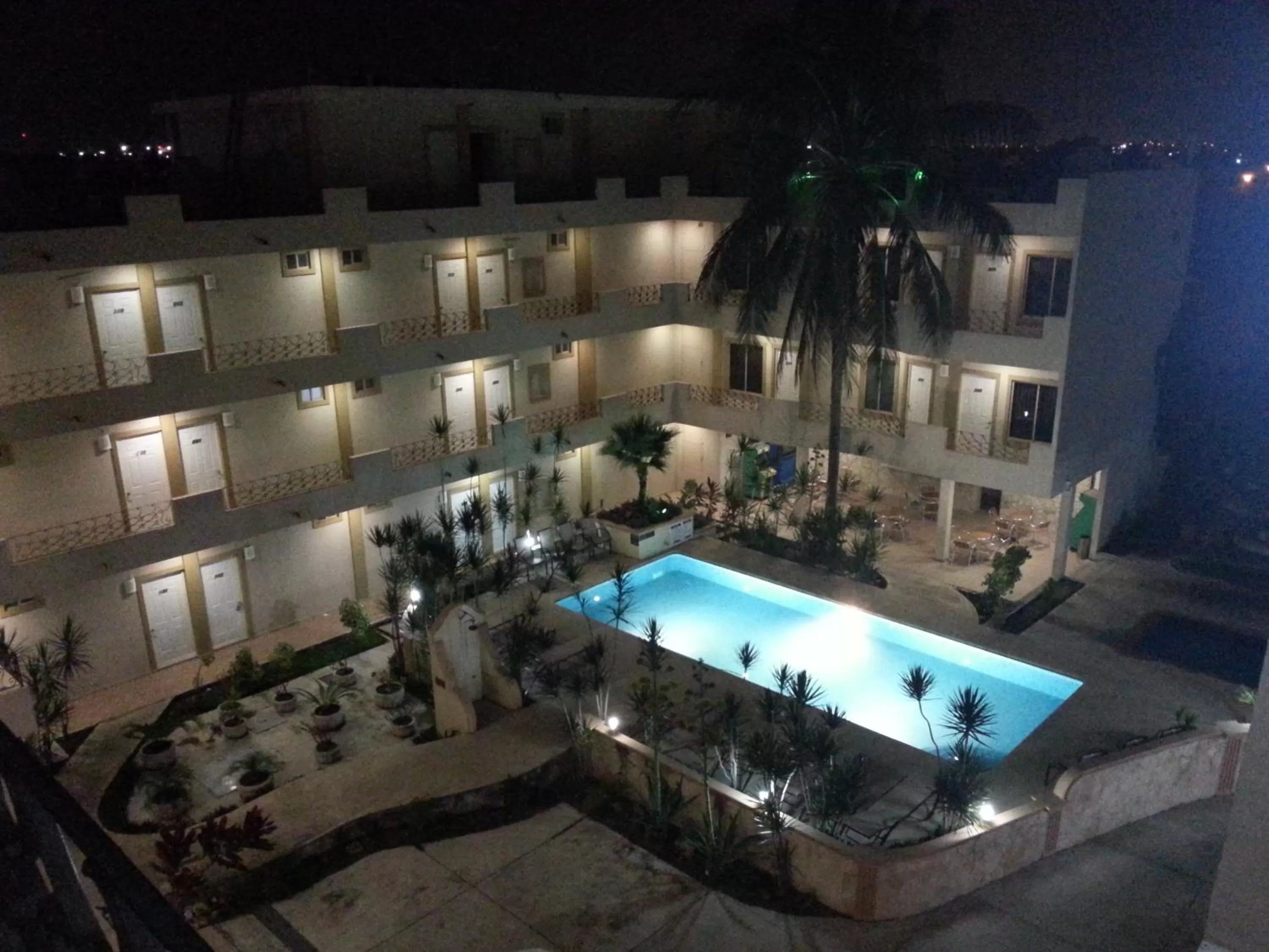 Bird's eye view in Hotel Mediterraneo