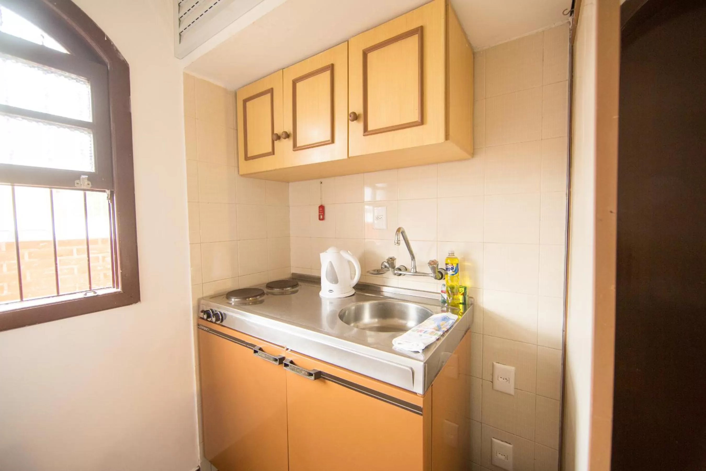 Kitchen or kitchenette in Elite Hotel