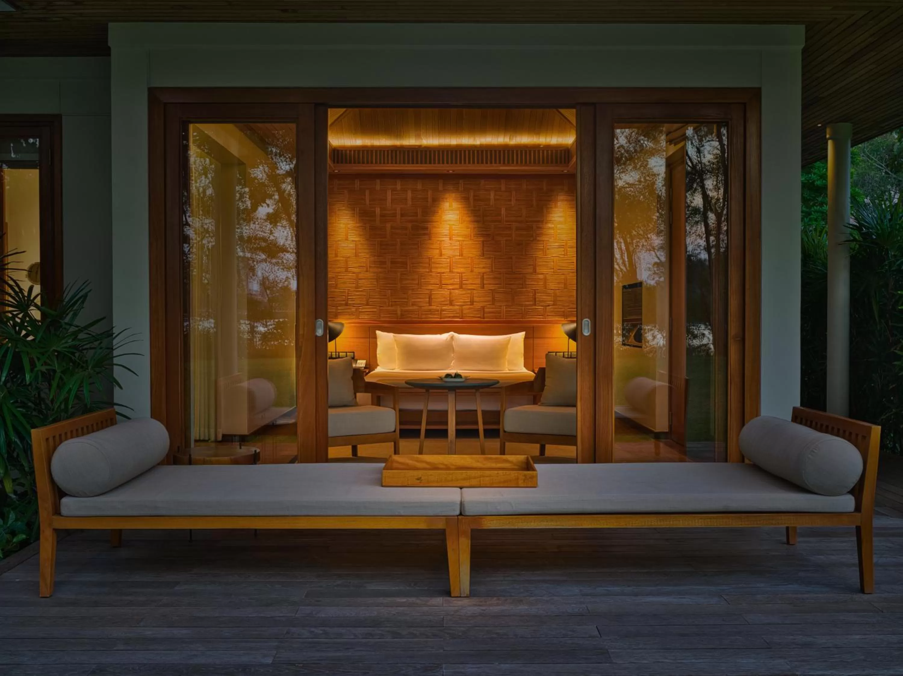 Patio in Azerai Can Tho