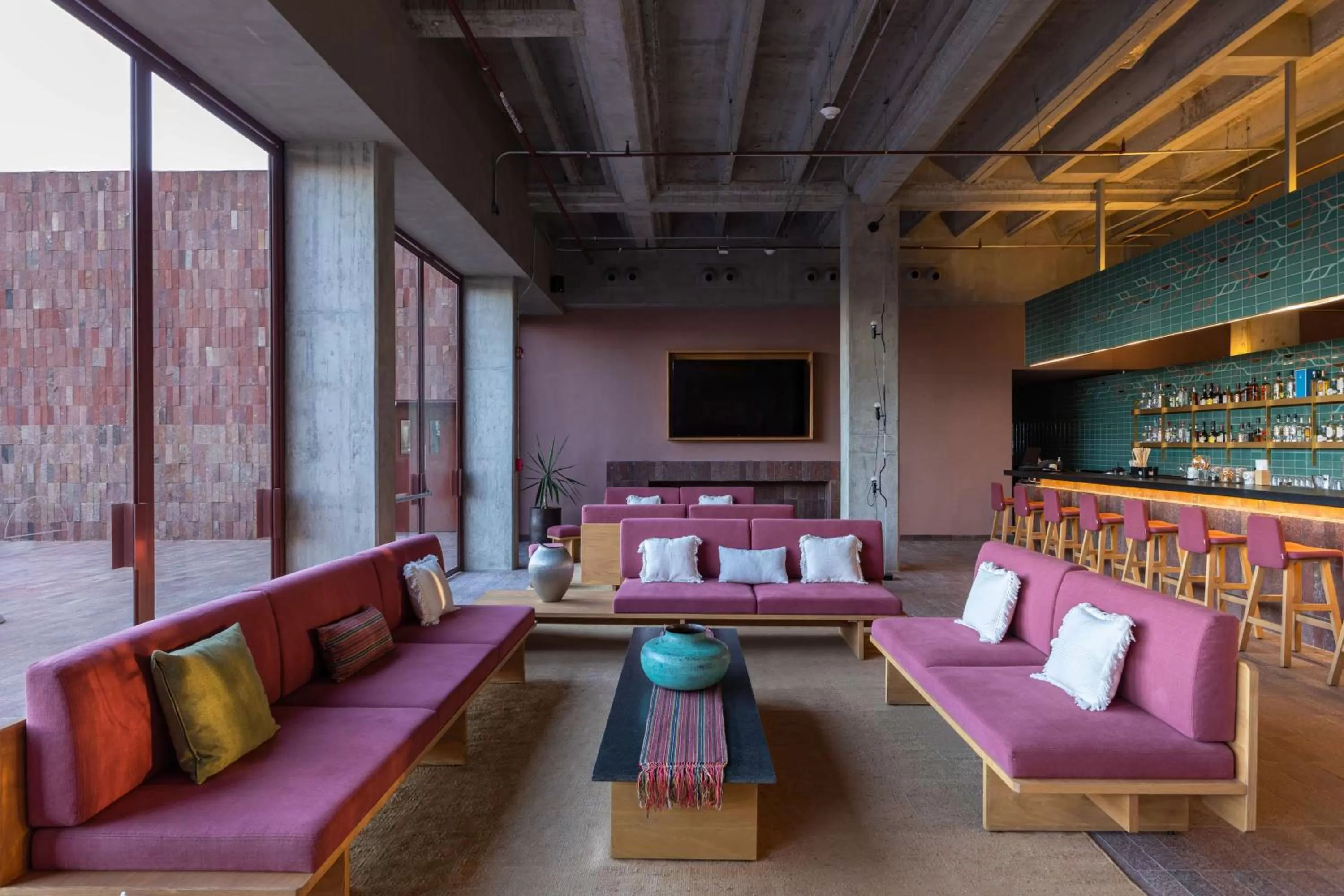 Lobby or reception in Albor San Miguel de Allende, Tapestry Collection by Hilton