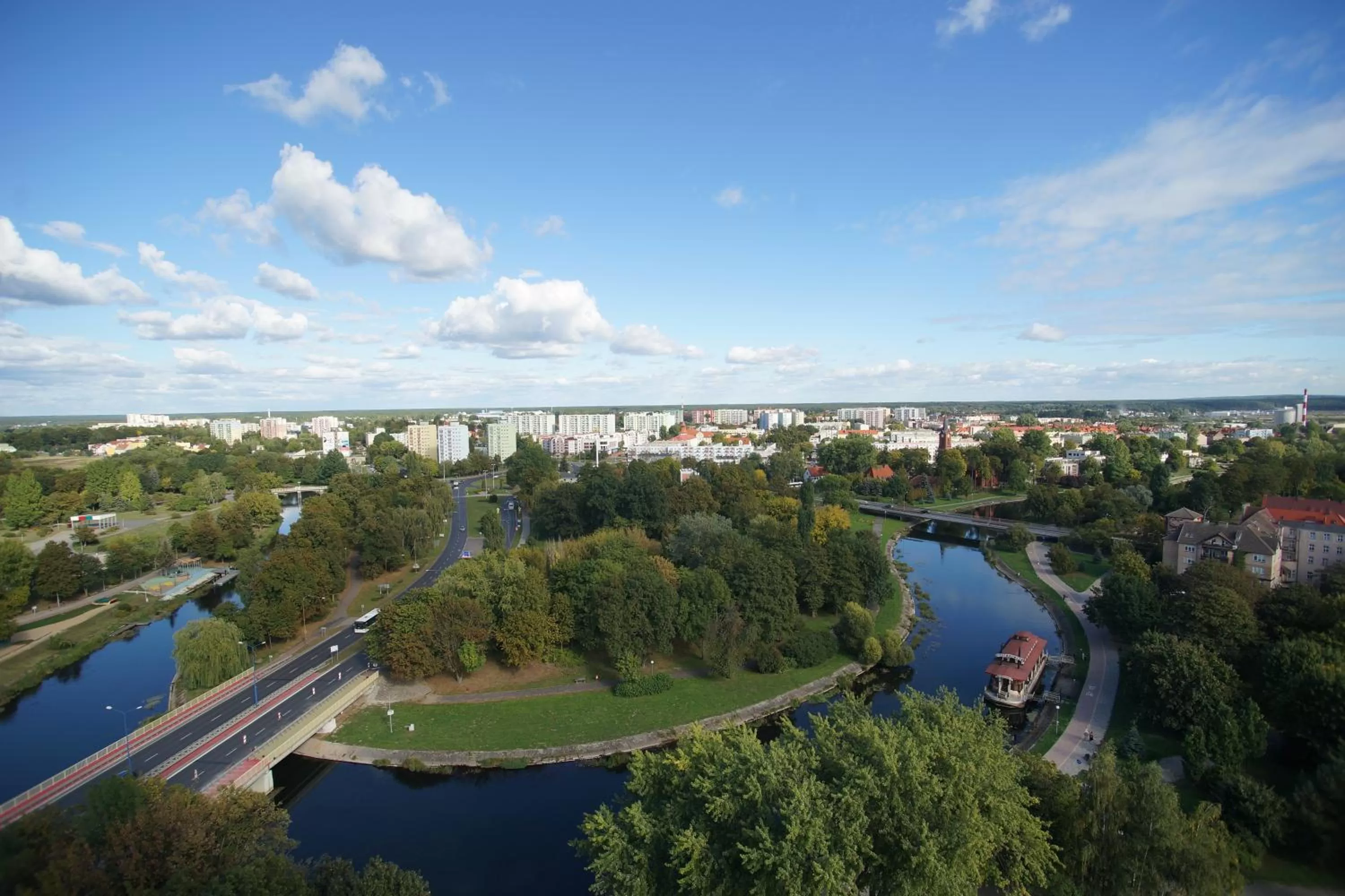 Bird's eye view in Hotel Gromada Pila