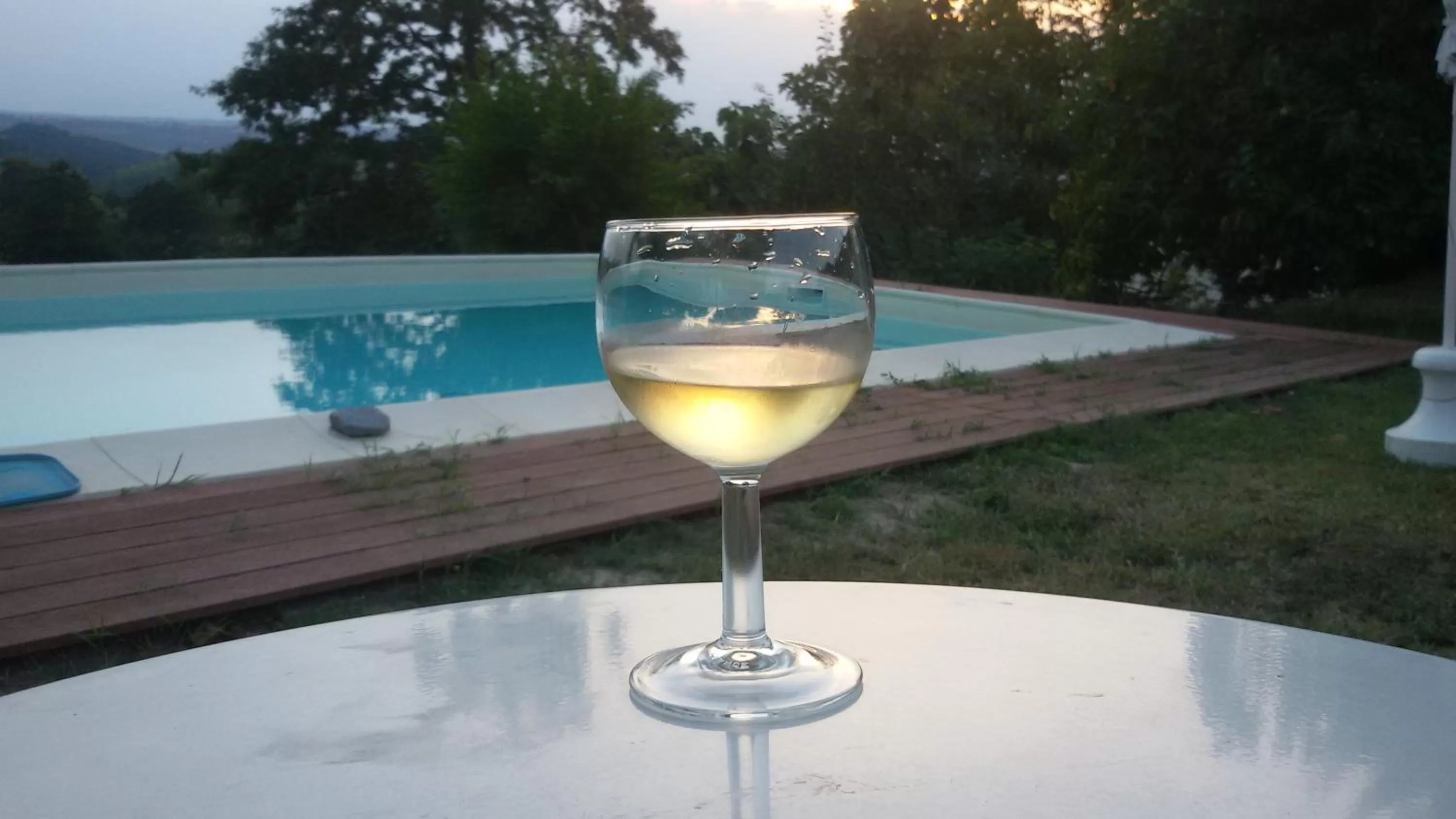 Alcoholic drinks, Swimming Pool in Cascina Torello