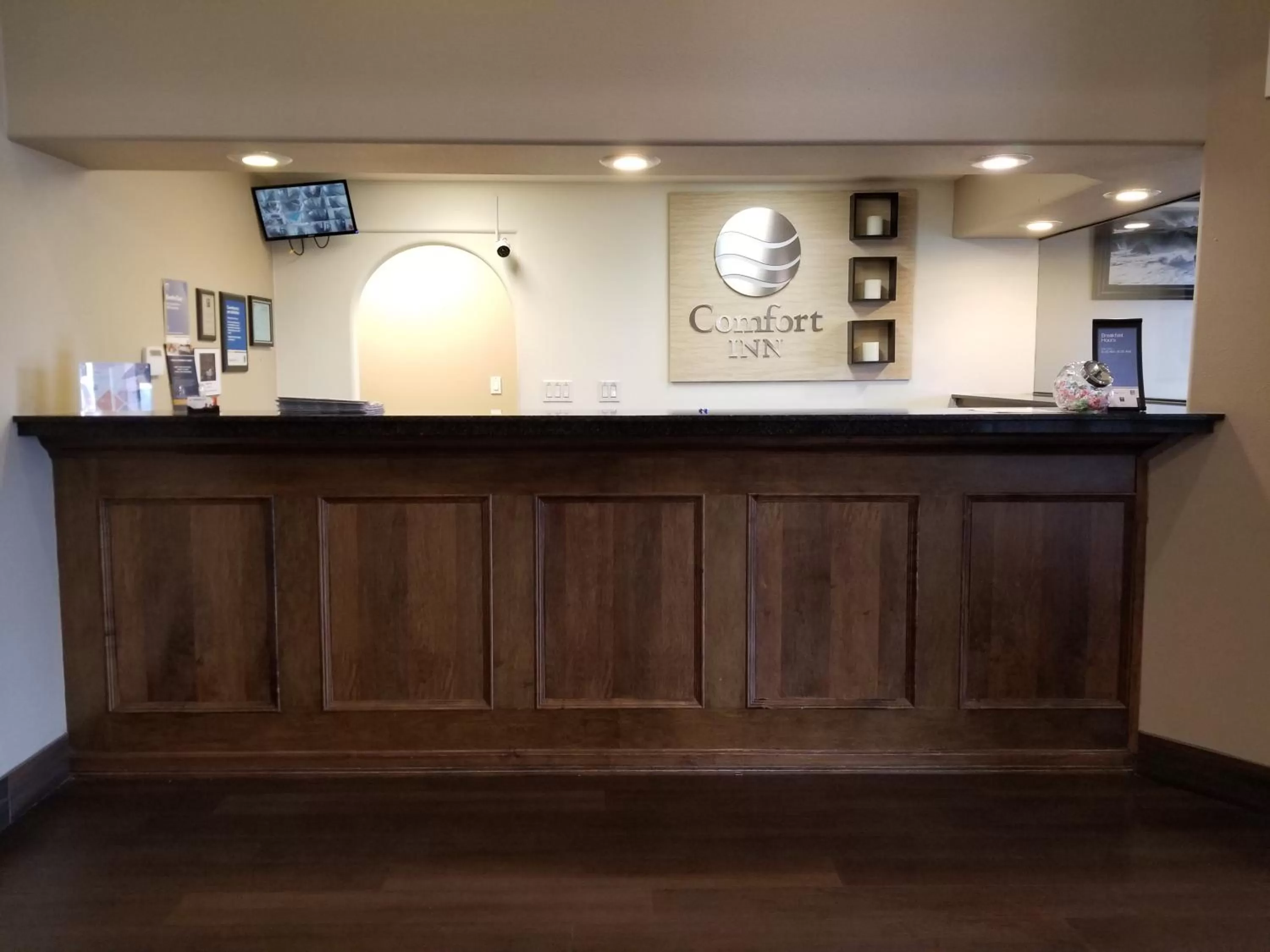 Lobby or reception in Comfort Inn