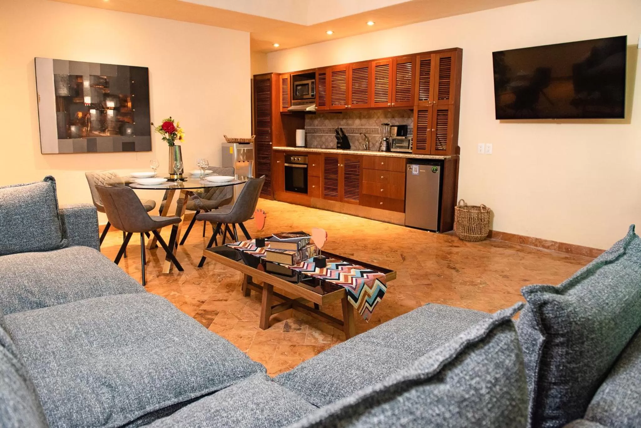 kitchen in Porto Playa Condo Hotel and Beach Club