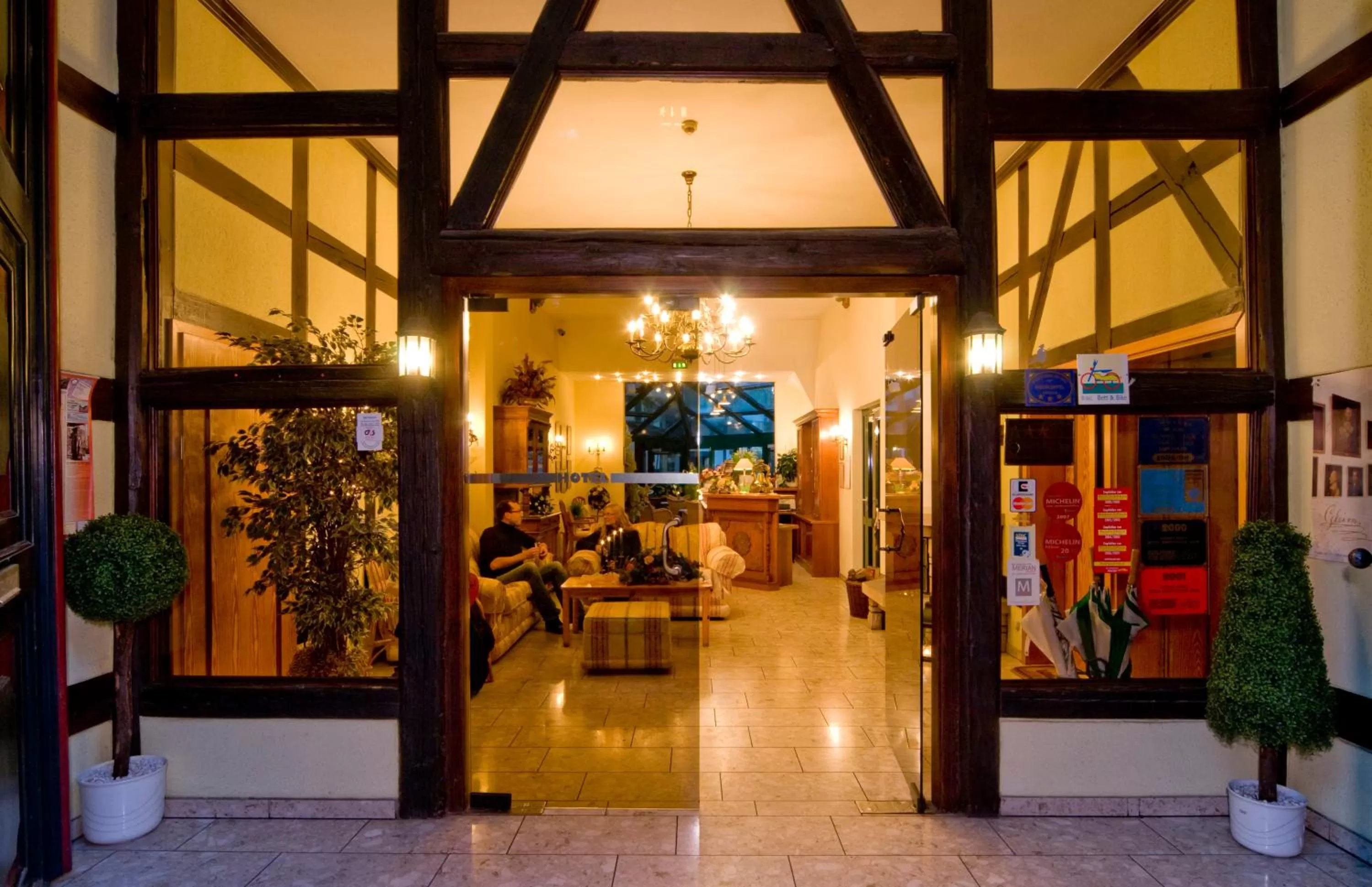 Lobby or reception in Hotel Am Grudenberg