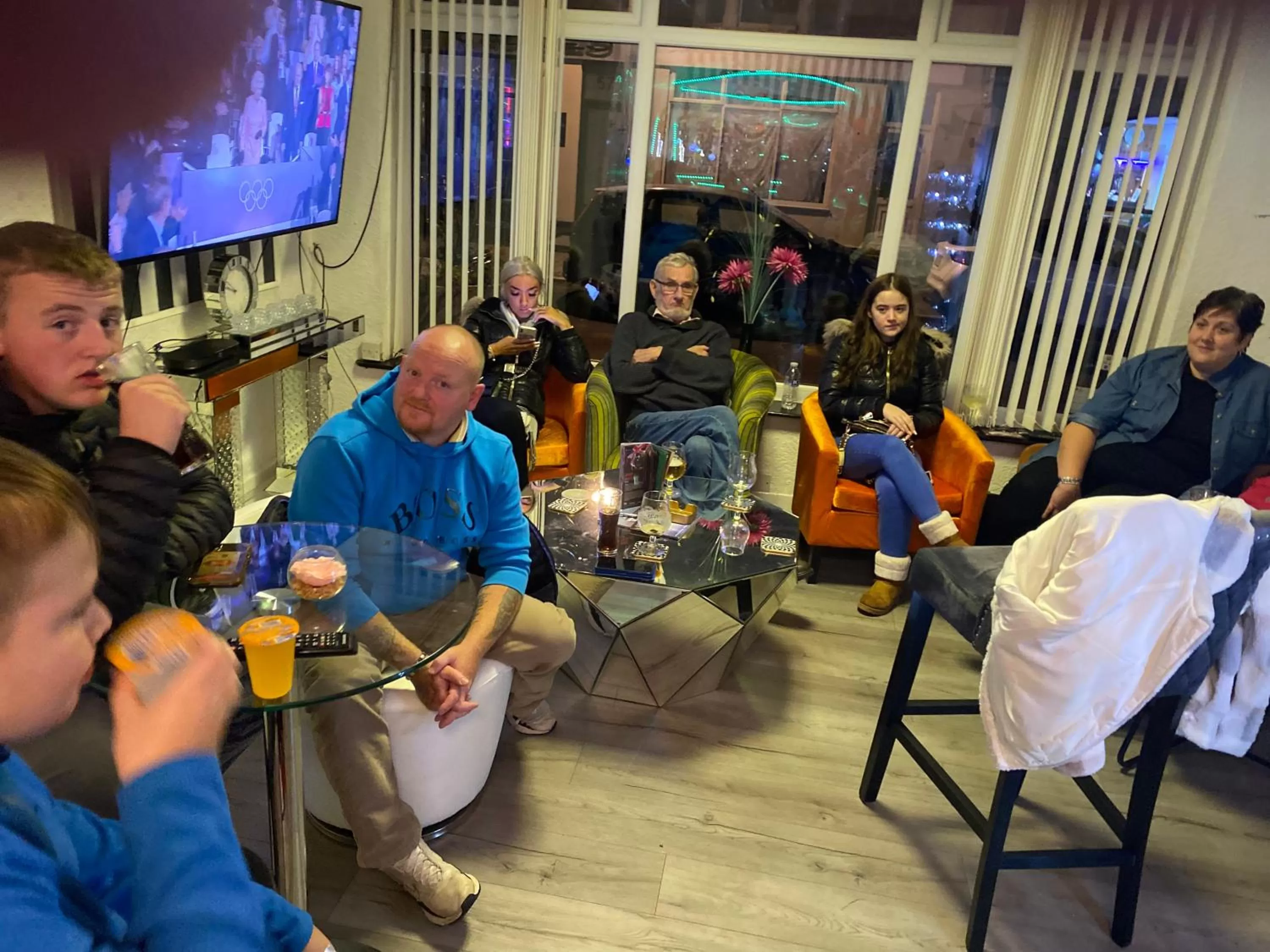 Seating area in The Cosy Nook