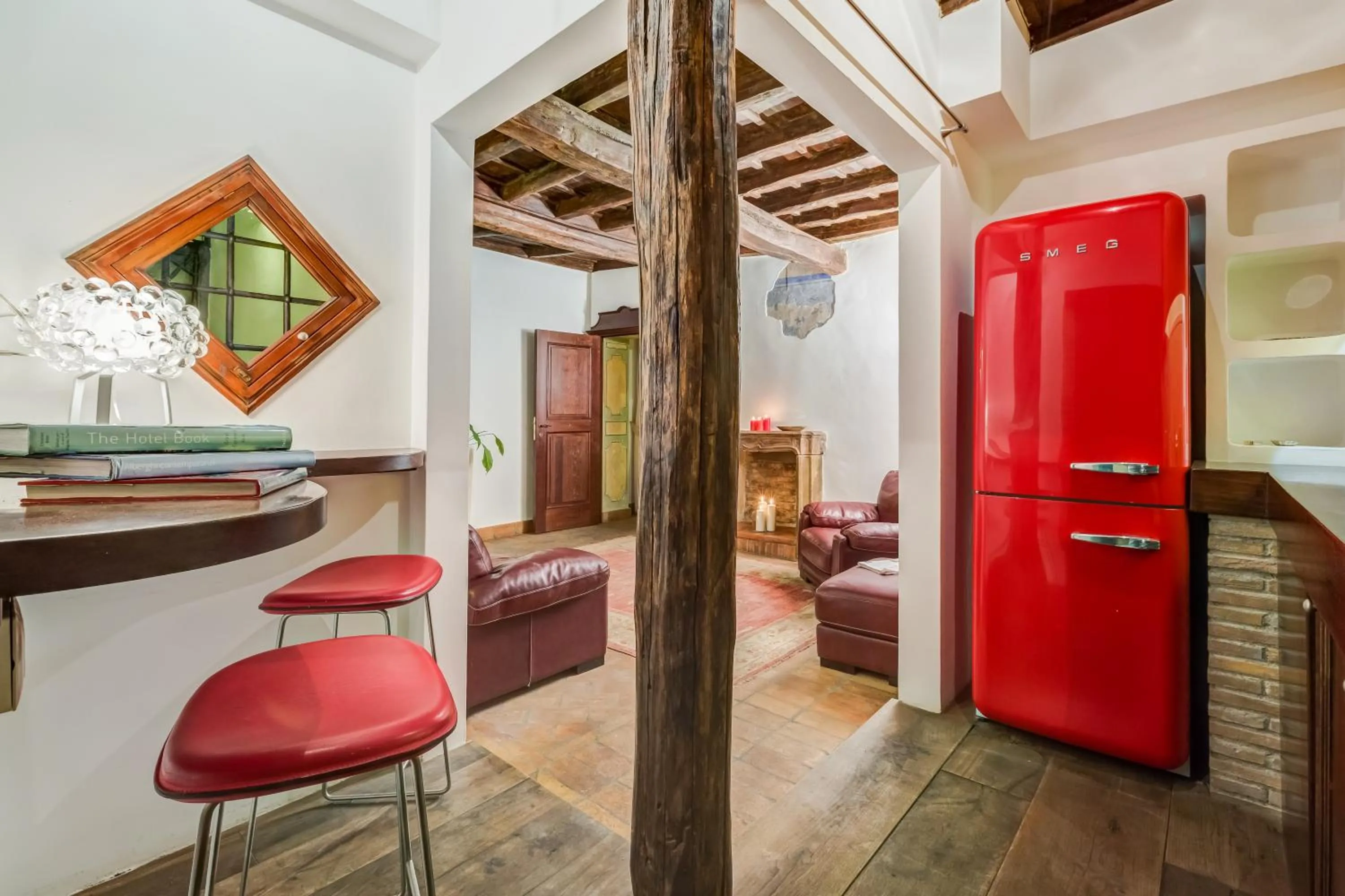Lounge or bar in Luxury Trastevere