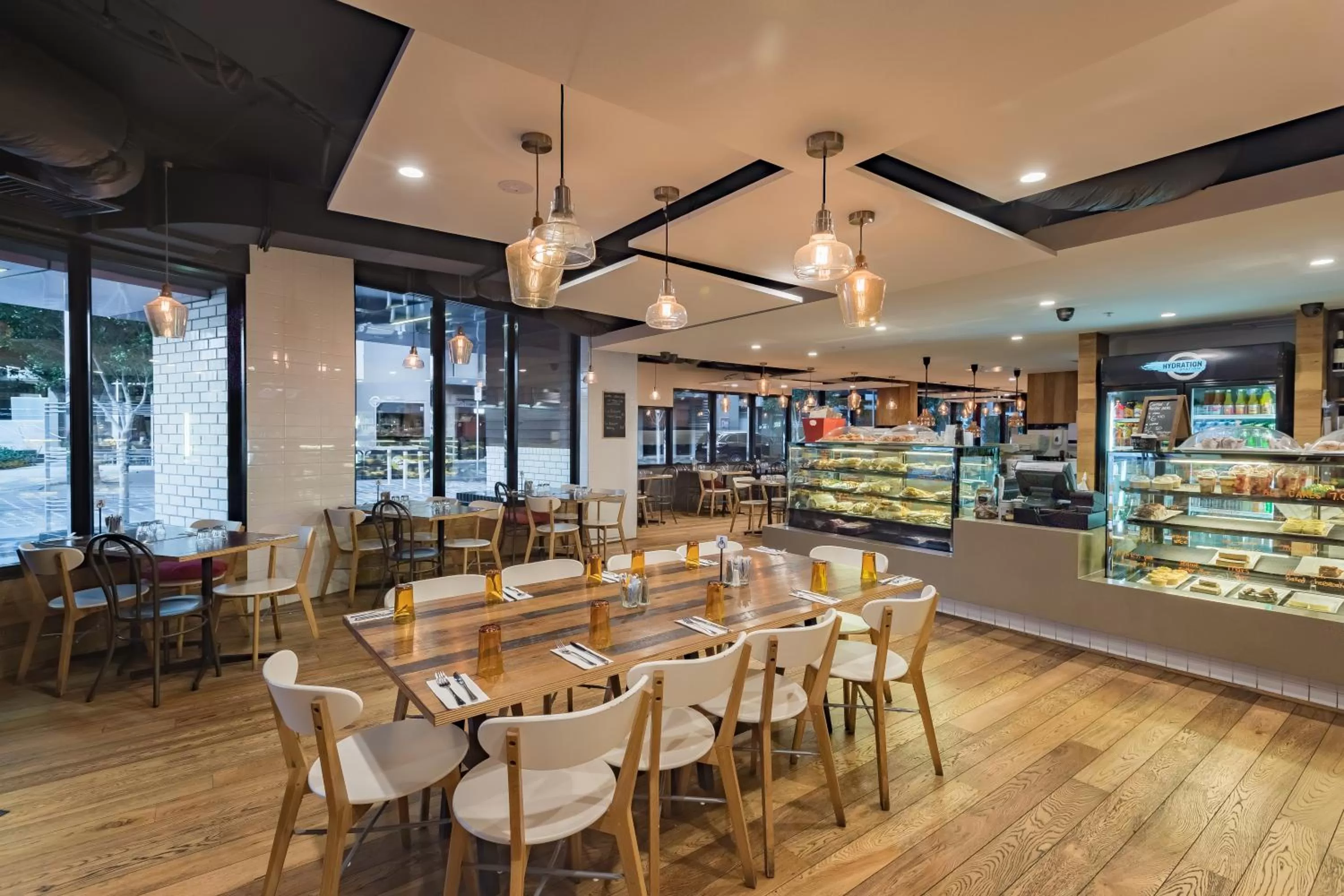 Restaurant/places to eat in The Sebel Residences Melbourne Docklands Serviced Apartments