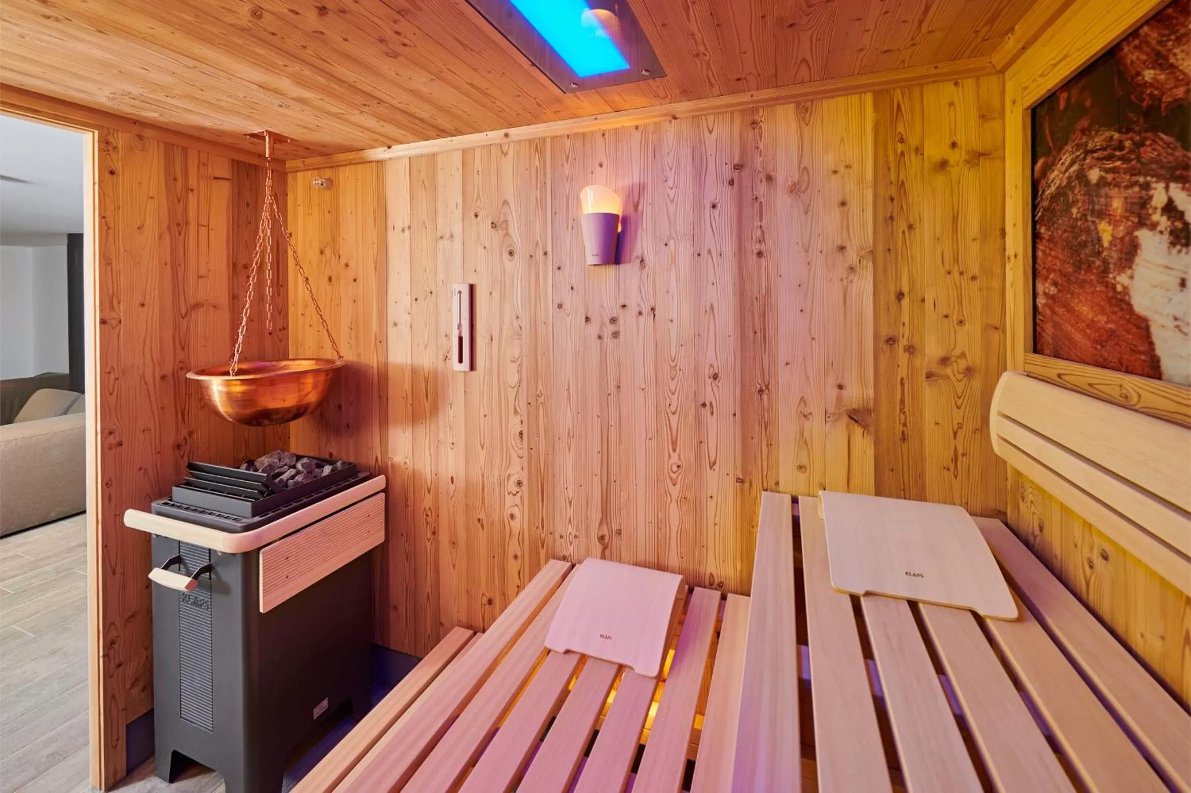 Sauna, Bed in Cavallestro Deluxe