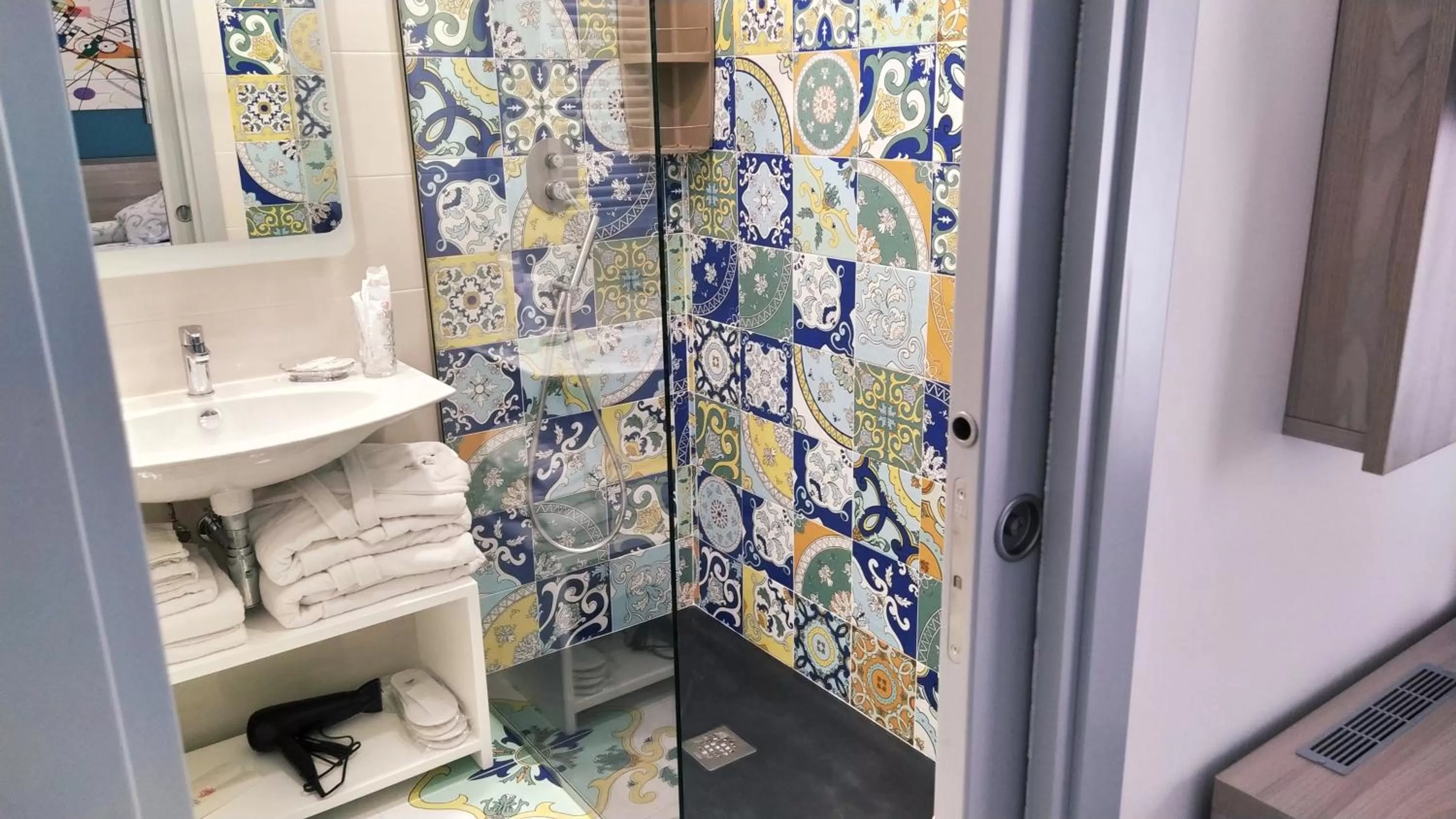 Shower in B&B La Stazione