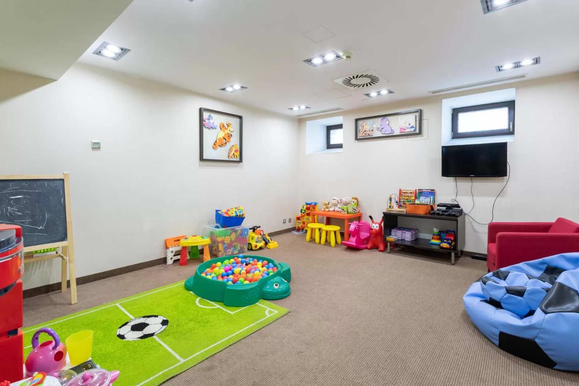 Children play ground in Qubus Hotel Gdańsk