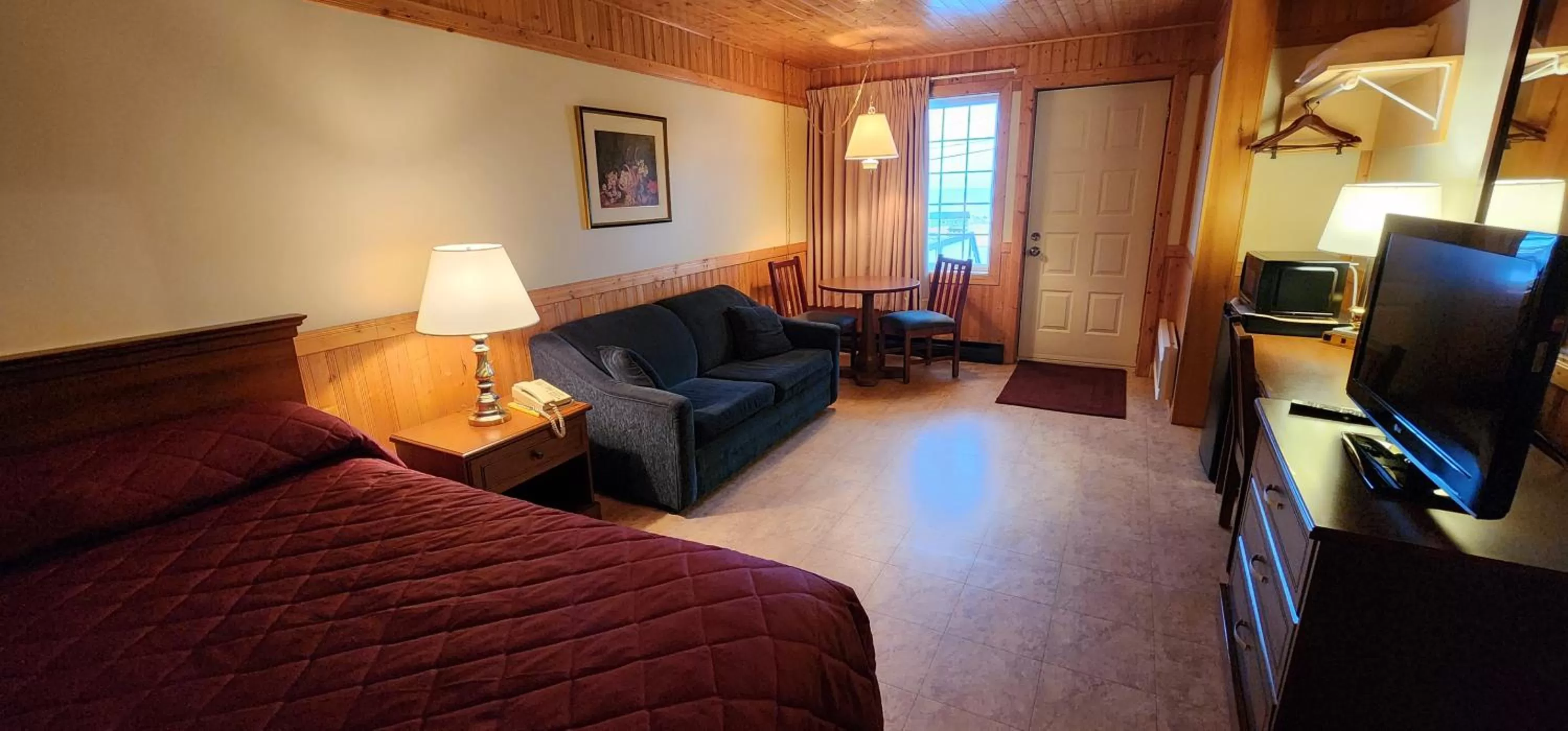 Bed in Auberge Motel 4 Saisons