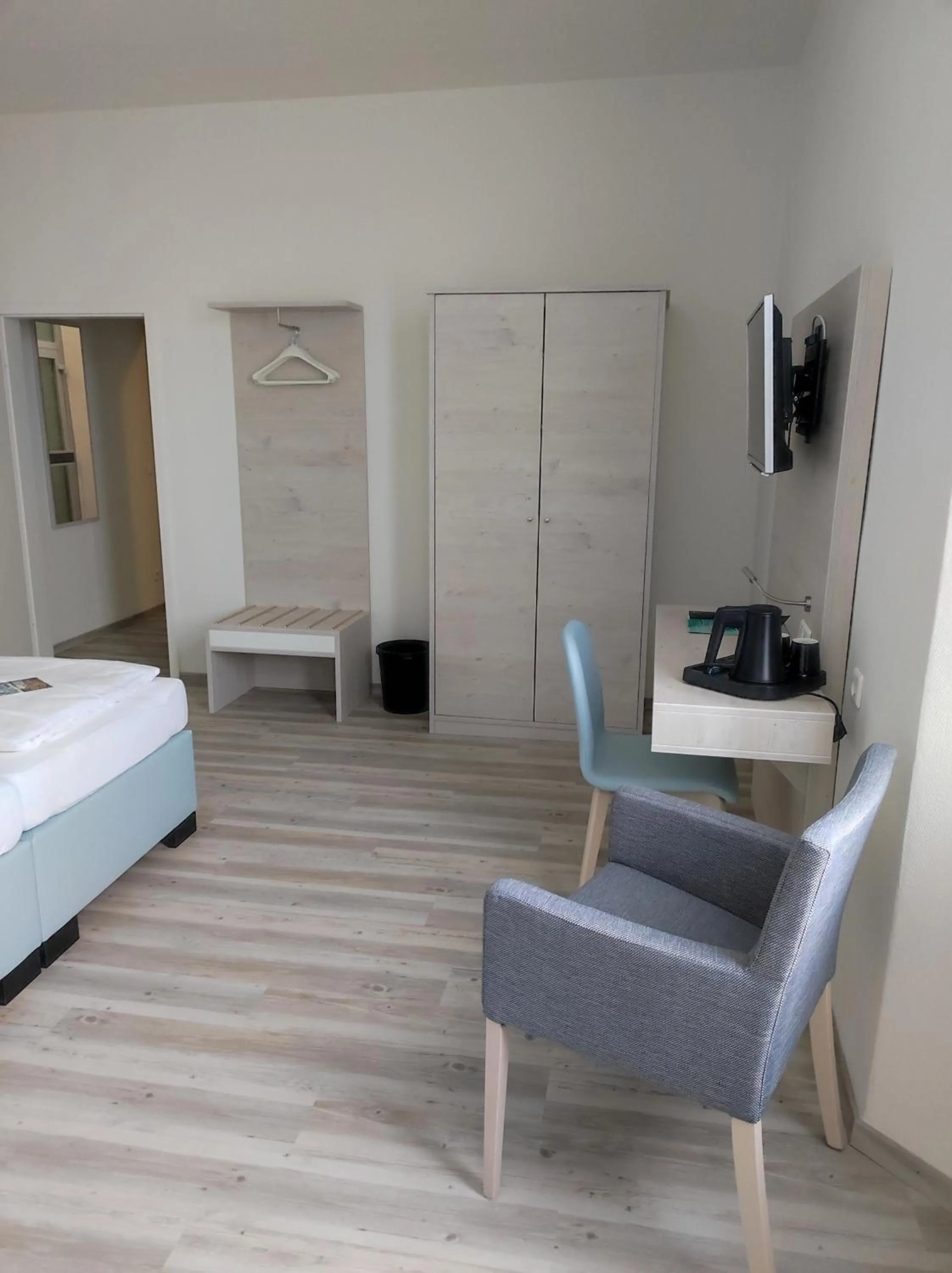 Photo of the whole room, Bed in Nordsee Hotel Borkum