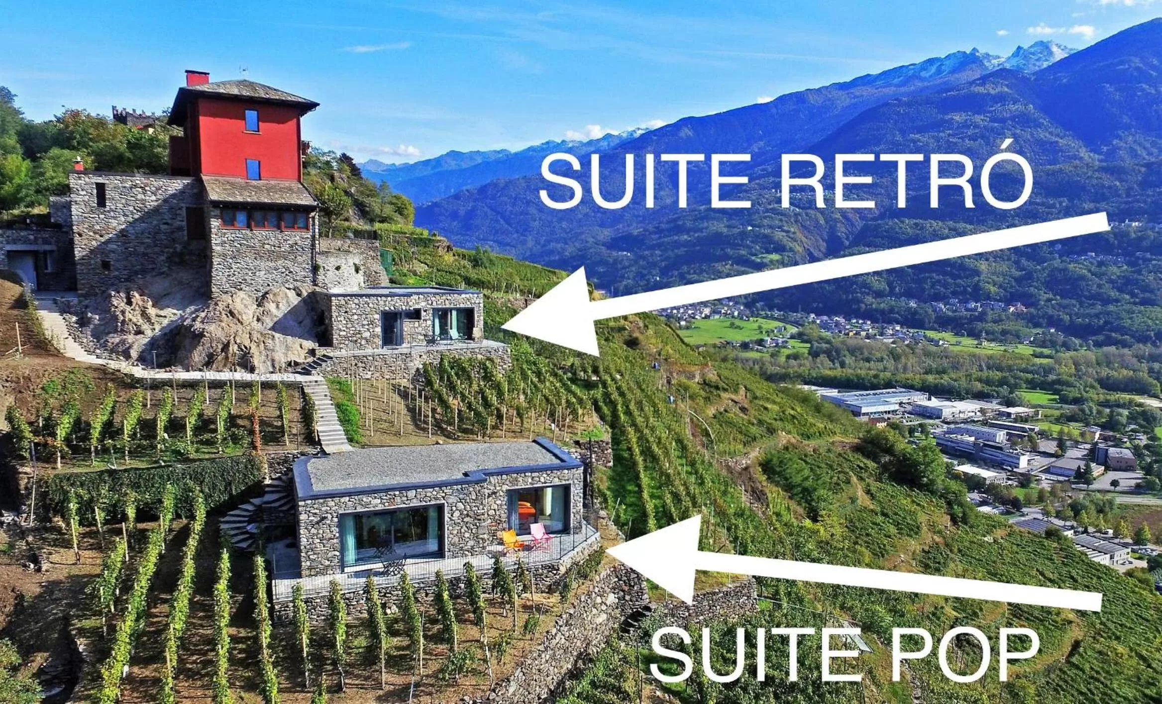 Property building in Cà Rossa #panoramic suite