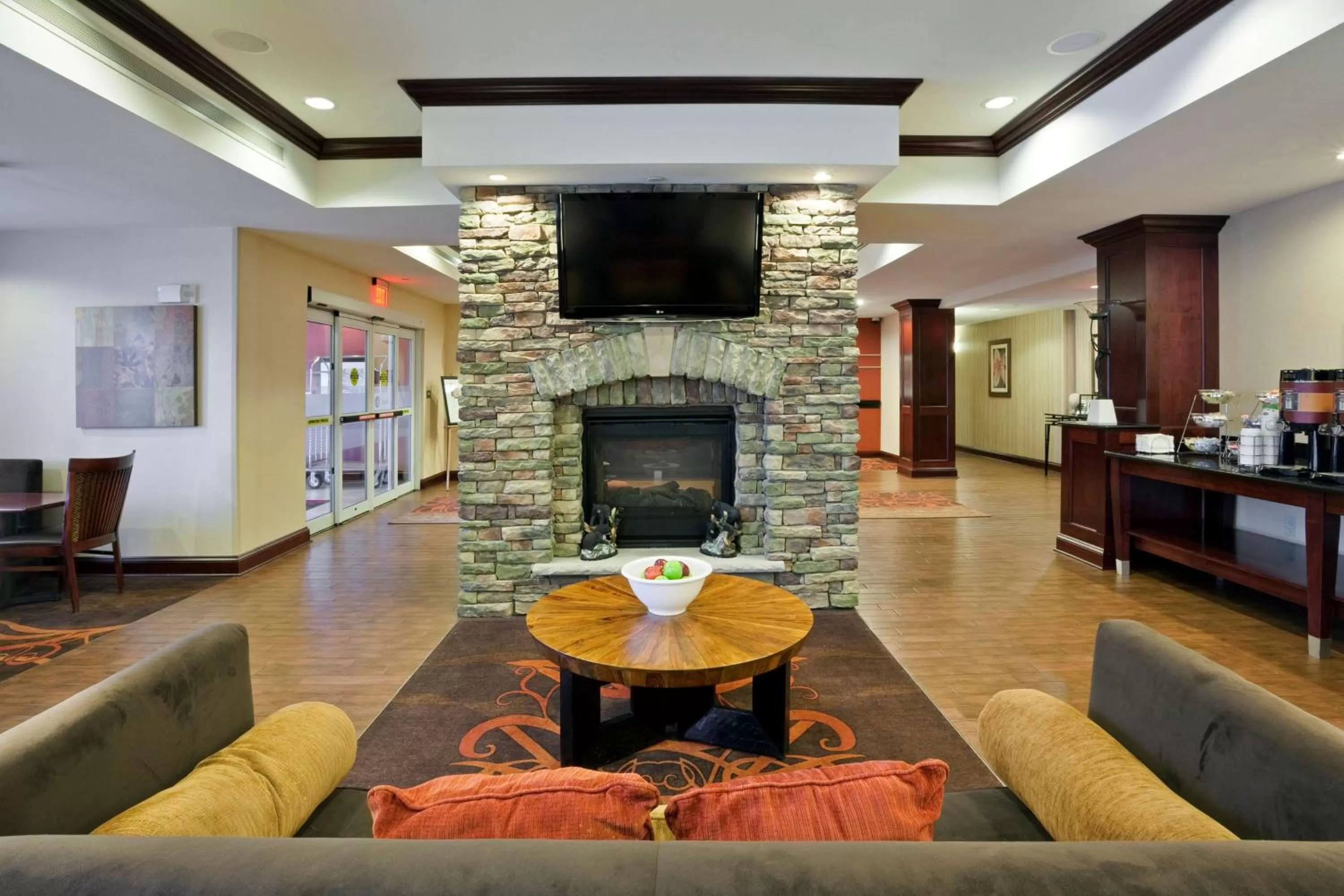 Lobby or reception in Hampton Inn Matamoras
