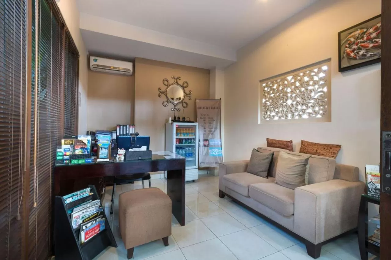 Lobby or reception in The Pavilion Hotel Kuta