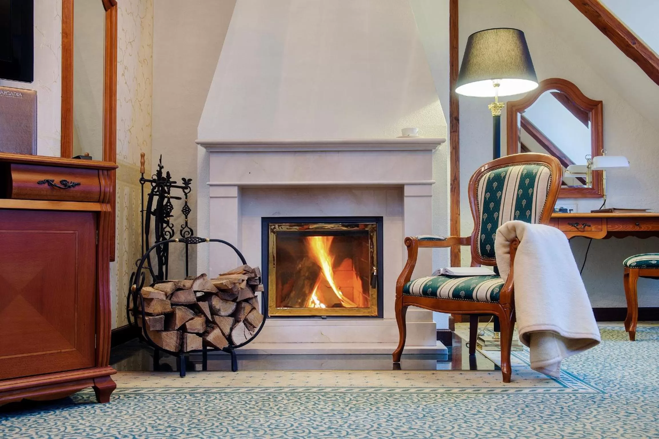 Decorative detail in Arcadia Boutique Hotel