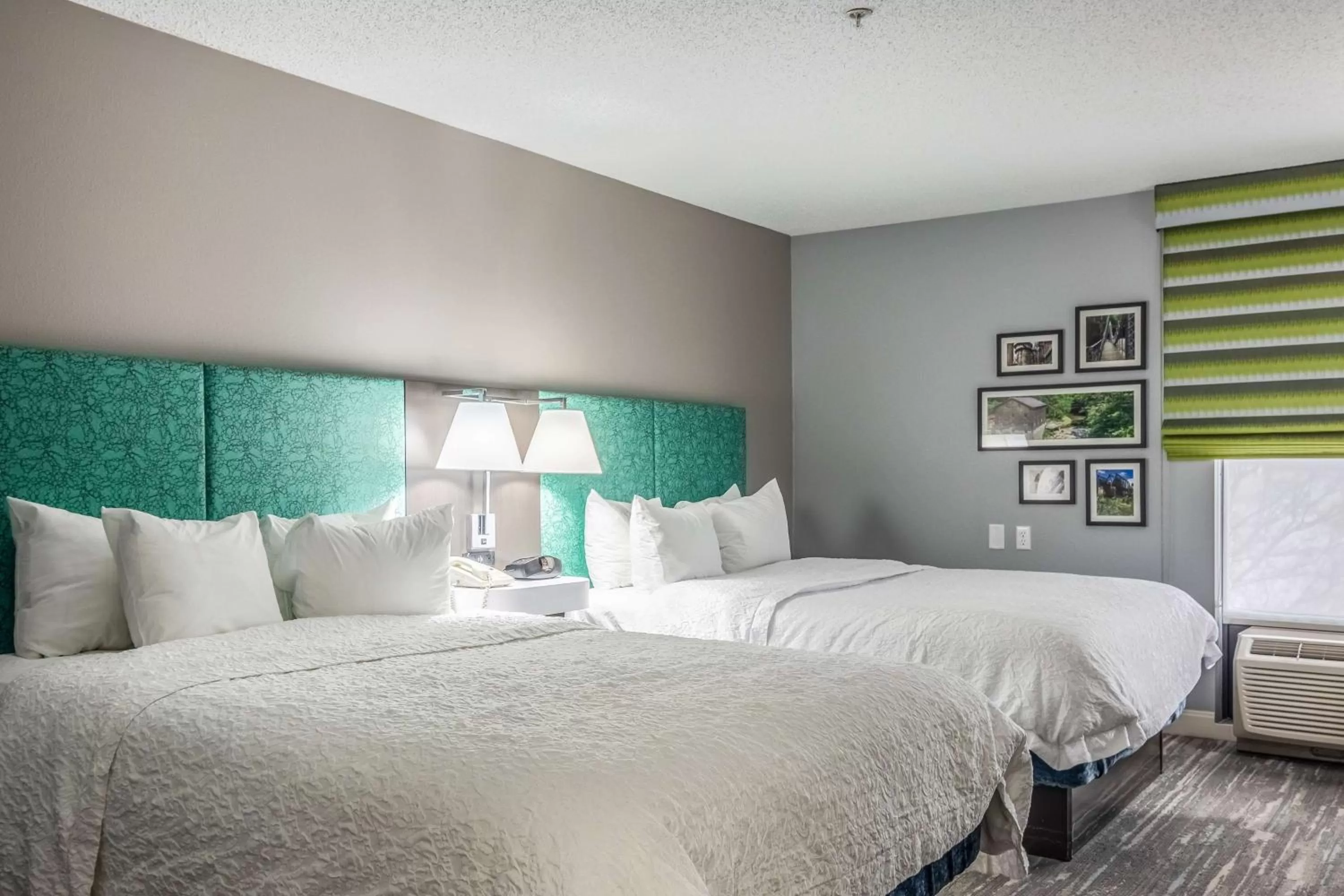 Bed in Hampton Inn Youngstown-North