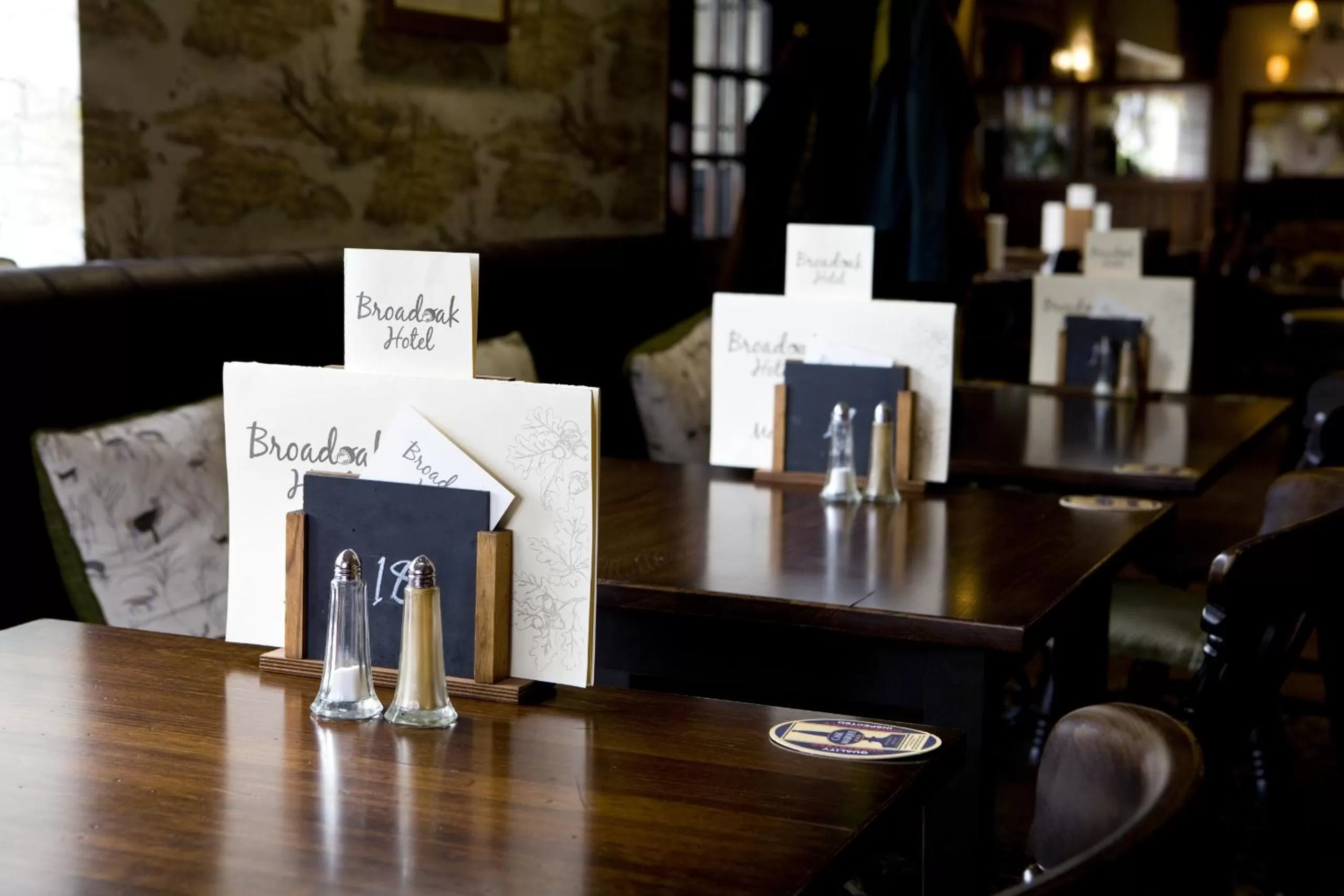 Dining area in The Broadoak