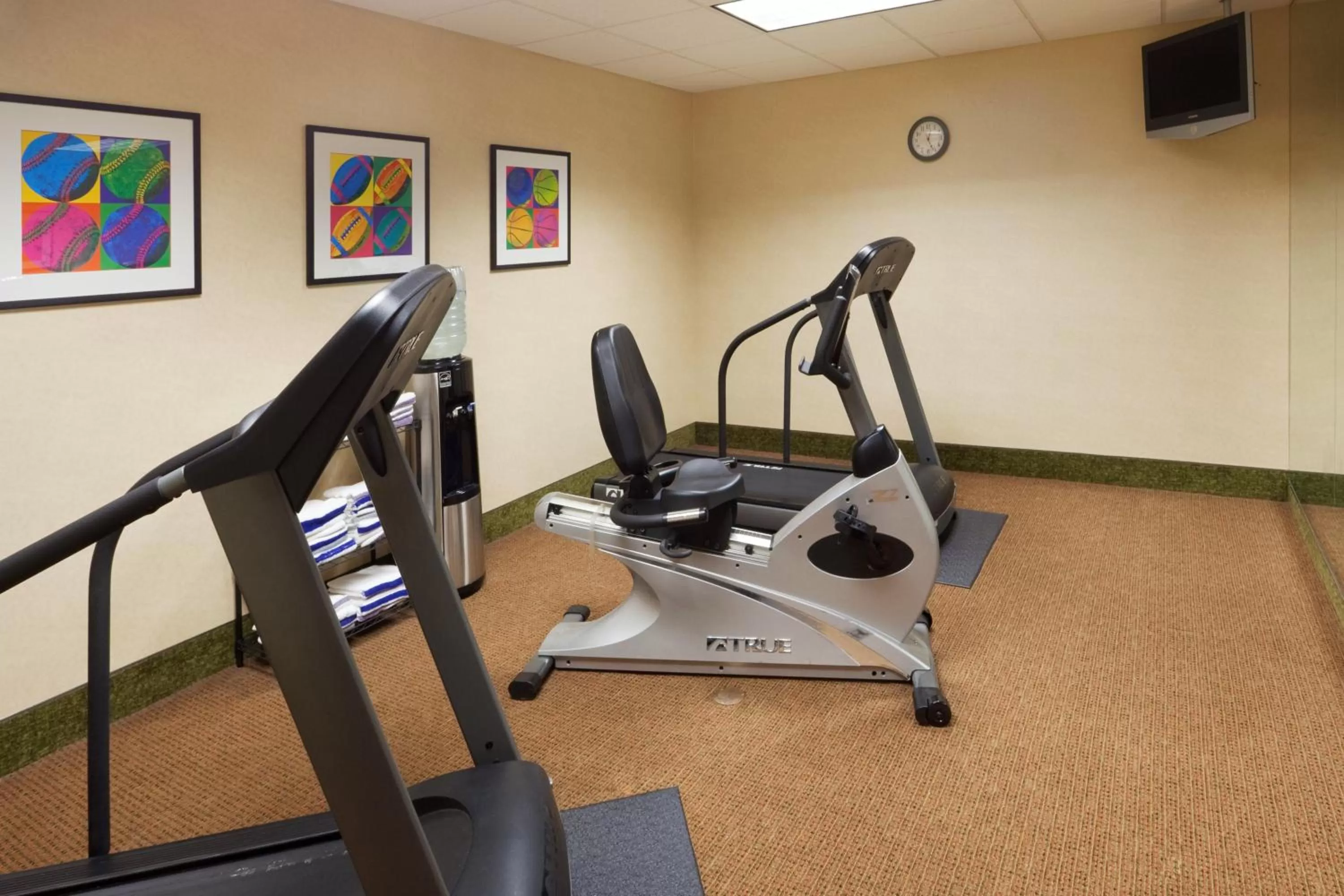 Fitness centre/facilities in Holiday Inn Express Hotel & Suites Freeport by IHG