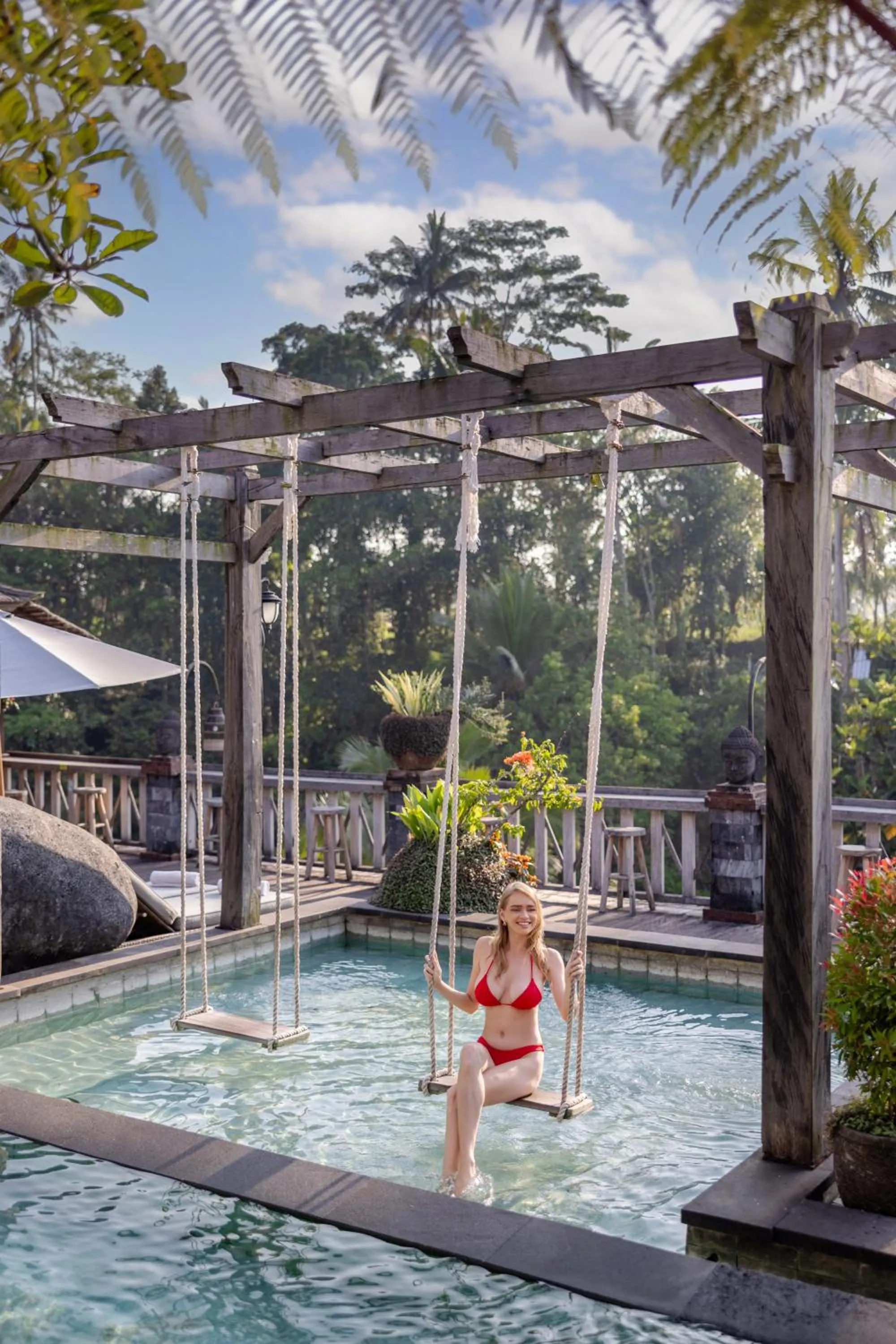 Swimming pool in Kawi Resort