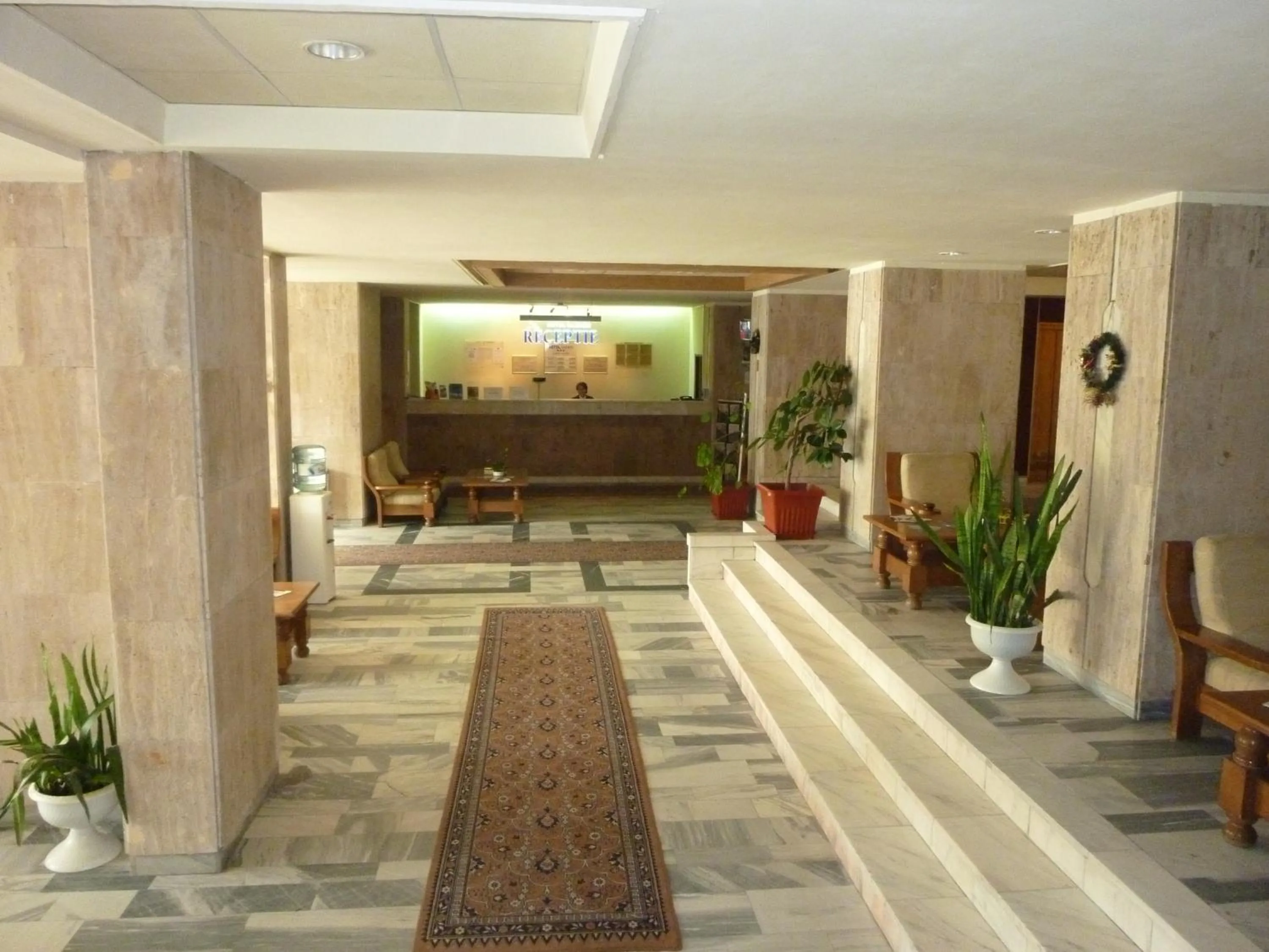 Lobby or reception in Hotel Sarmis